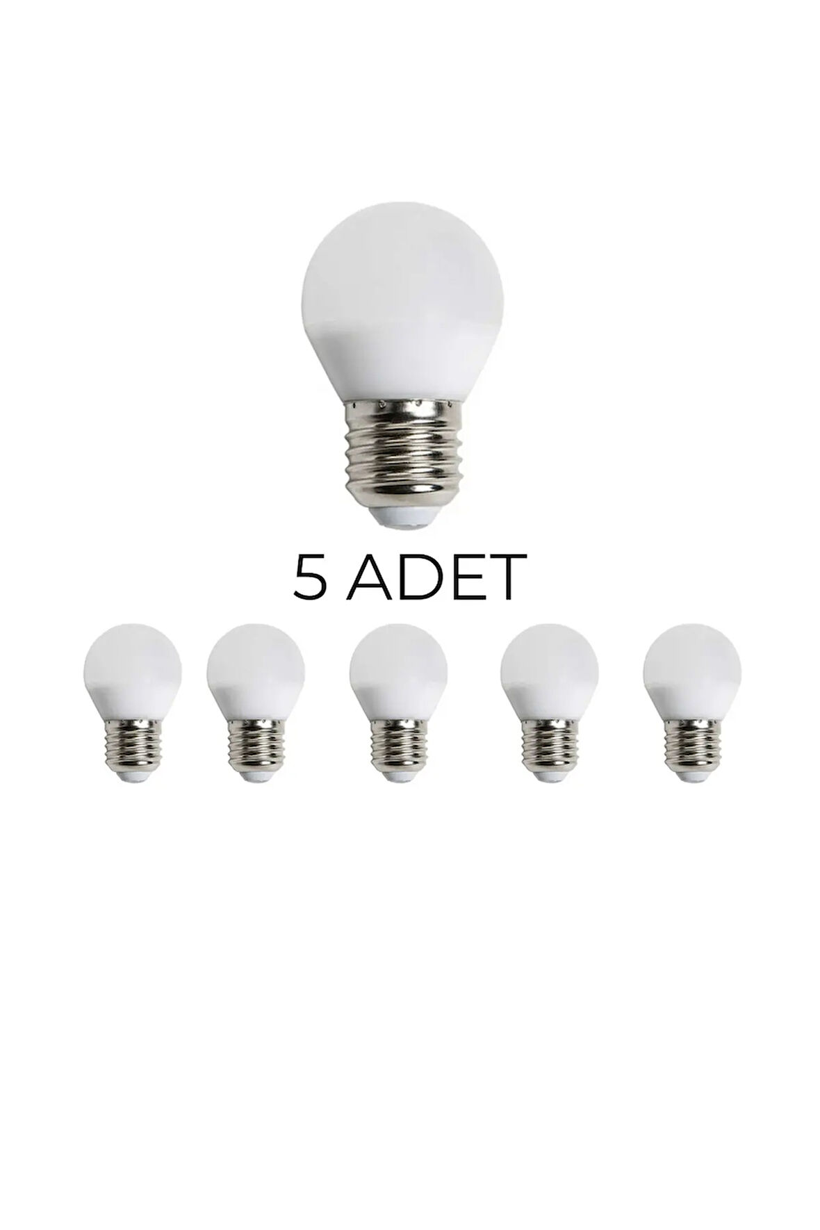 CT-4232 Led Ampul Günışığı 6W E27 Duy - 5’li Paket