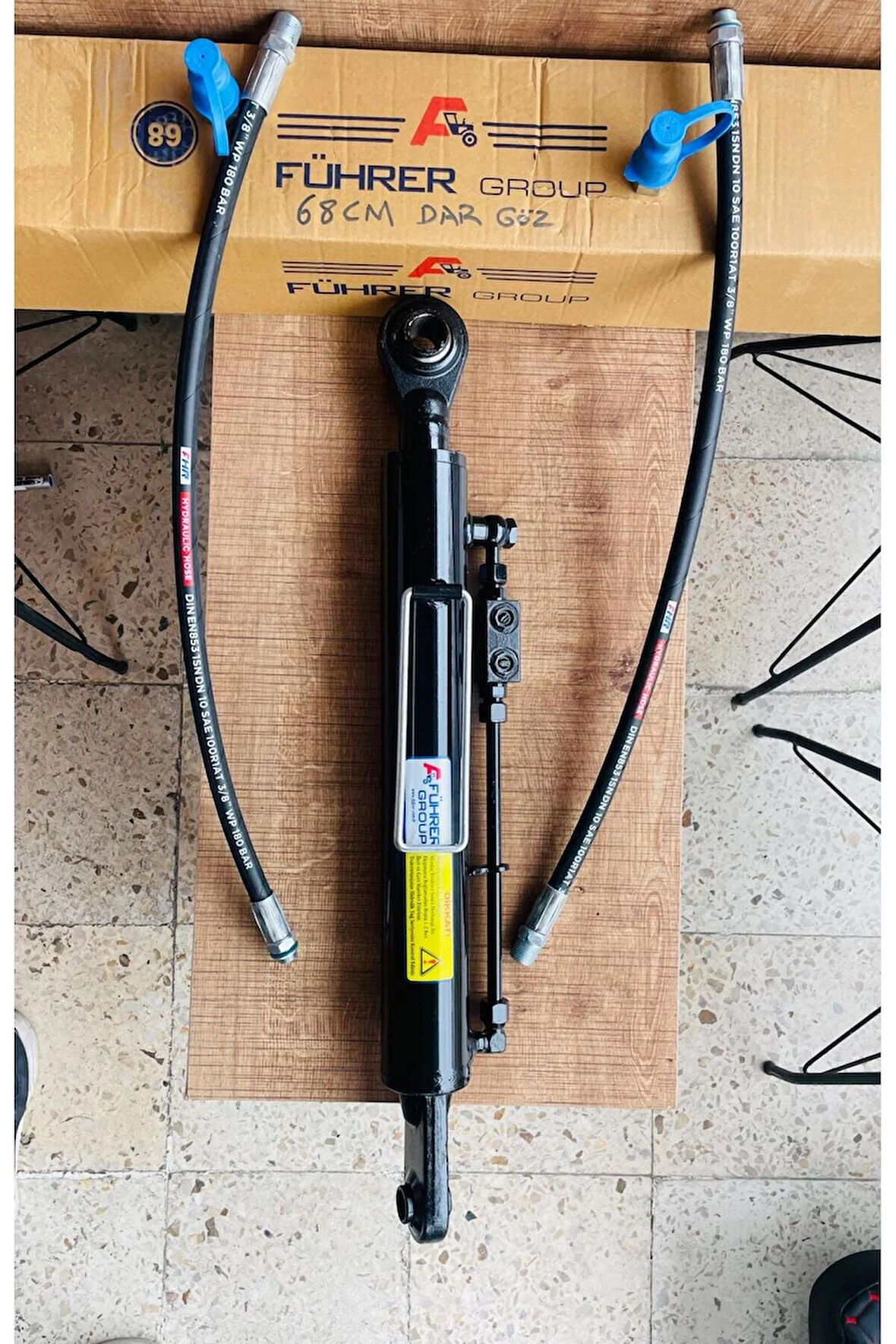 PİSTONLU ORTA KOL FÜHRER 68 CM (1 GÖZ DAR 1 GÖZ GENİŞ)