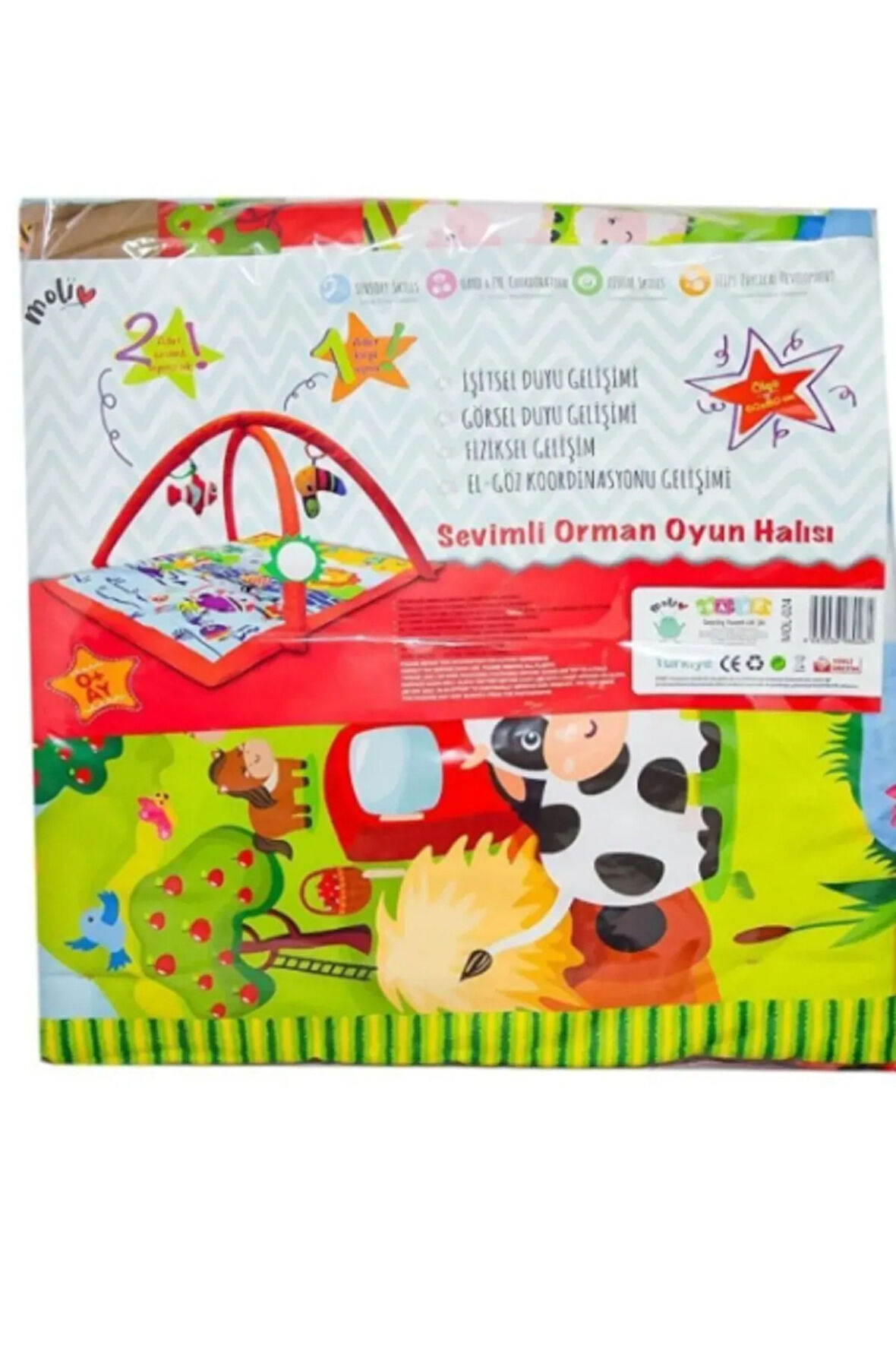 Sevimli Orman Oyun Halısı 024