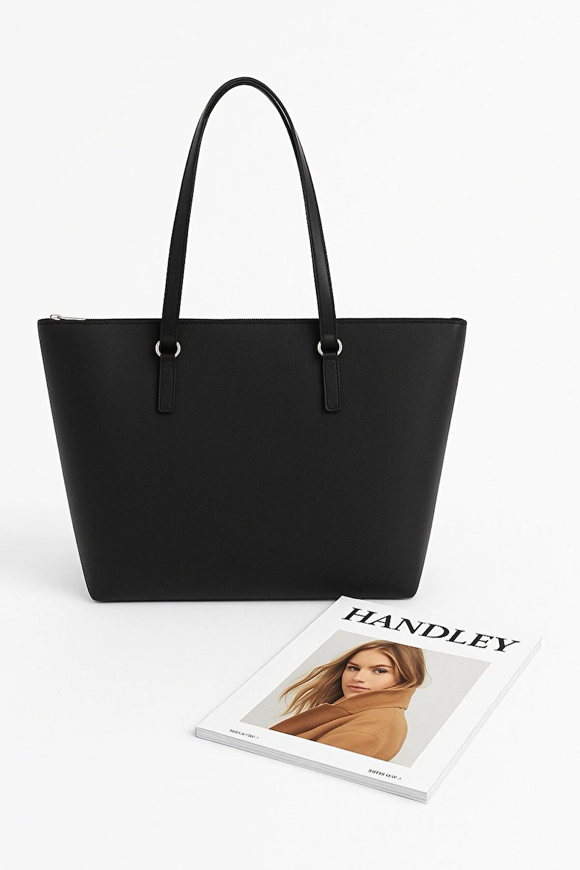 Klasik Shopper Büyük Kapasiteli Omuz Çantası