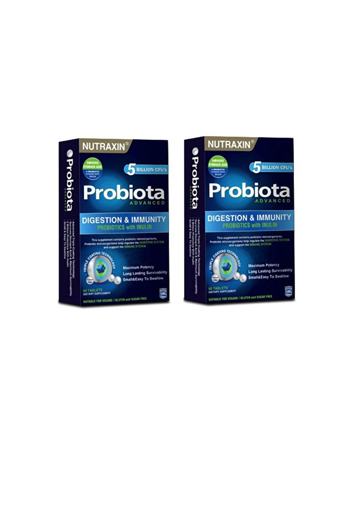 Nutraxin Probiota Advanced 60 Tablet 2 adet
