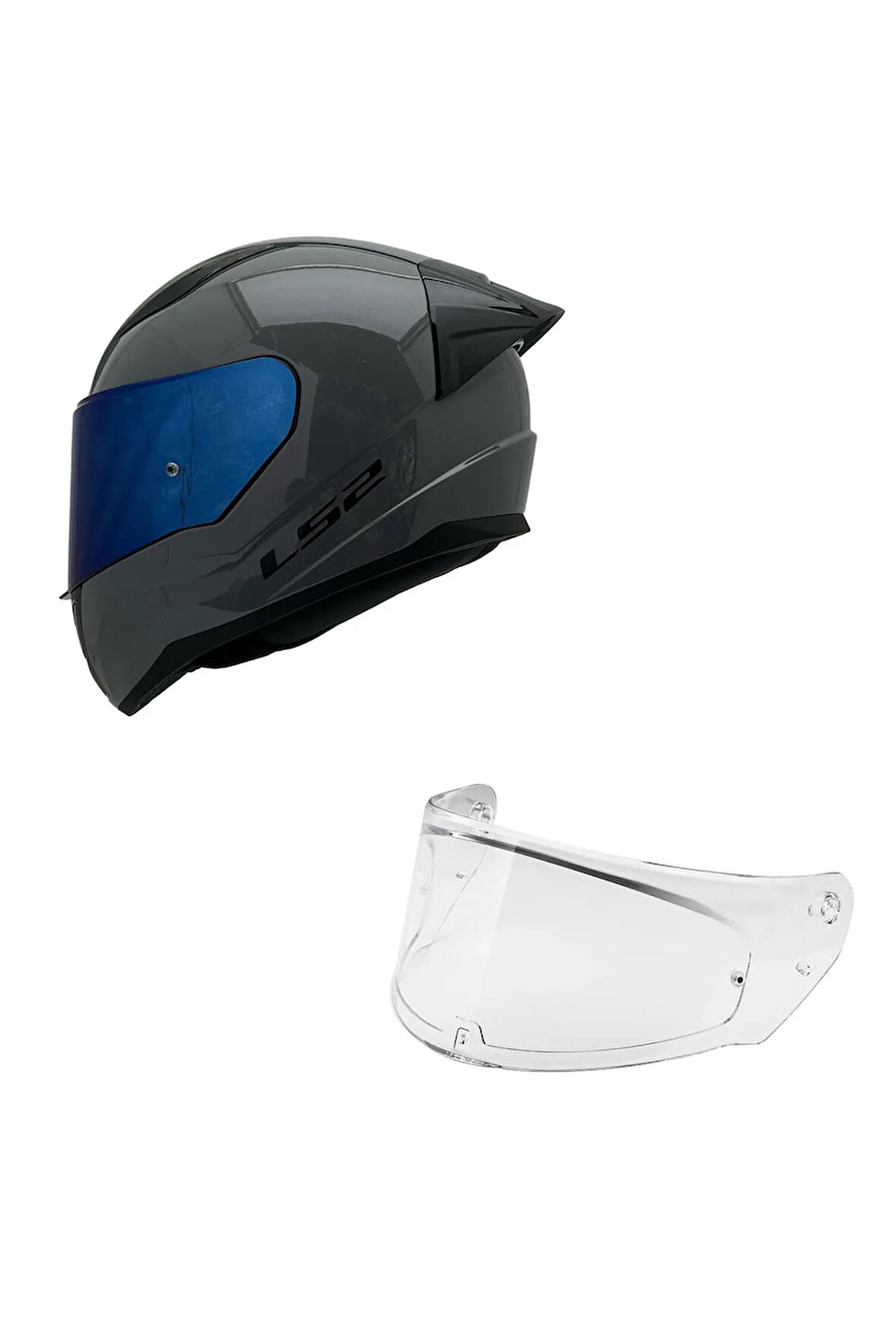 RAPID 2 NARDO GRİ KASK ŞEFFAF KASK CAMI HEDİYELİ