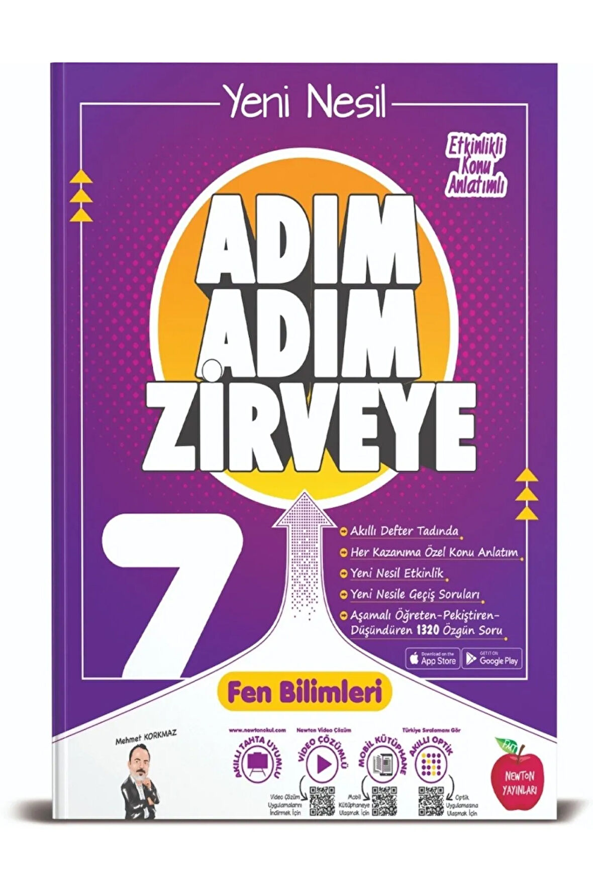 Newton 7. Sınıf Fen Bilimleri Adım Adım Zirveye Soru Bankası
