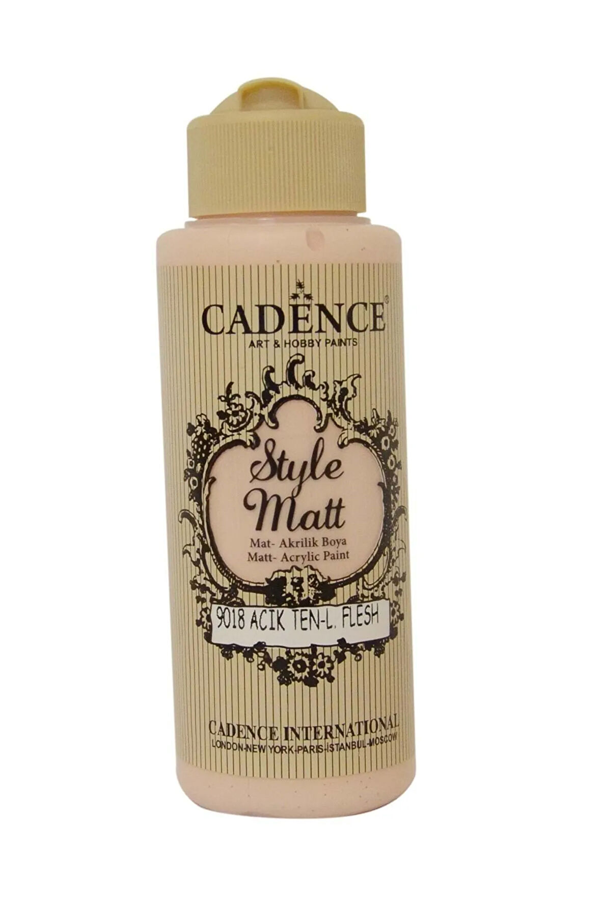 Style Matt Mat Akrilik Boya 9018 Açık Ten 120ml