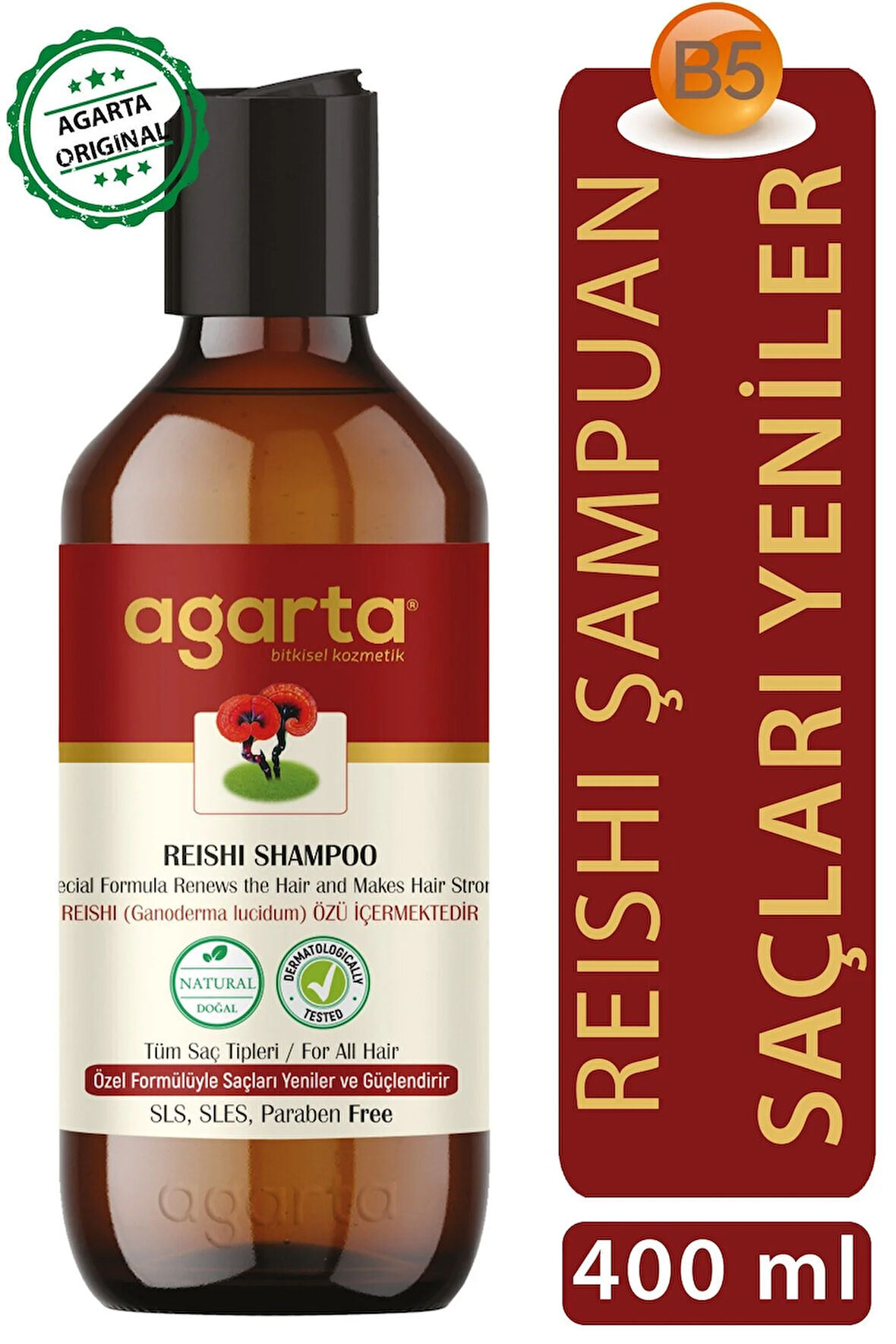 Doğal Şampuan-reishi 400 ml