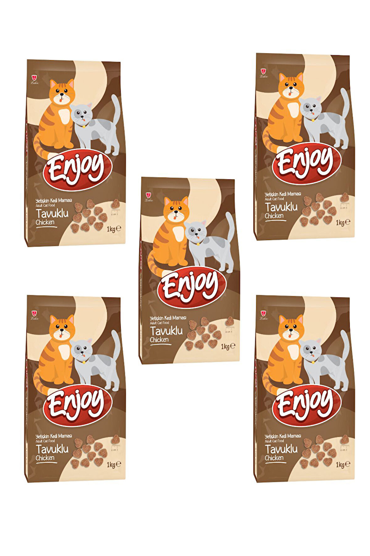 Tavuklu Yetişkin Kedi Maması 1 kg X 5 Adet