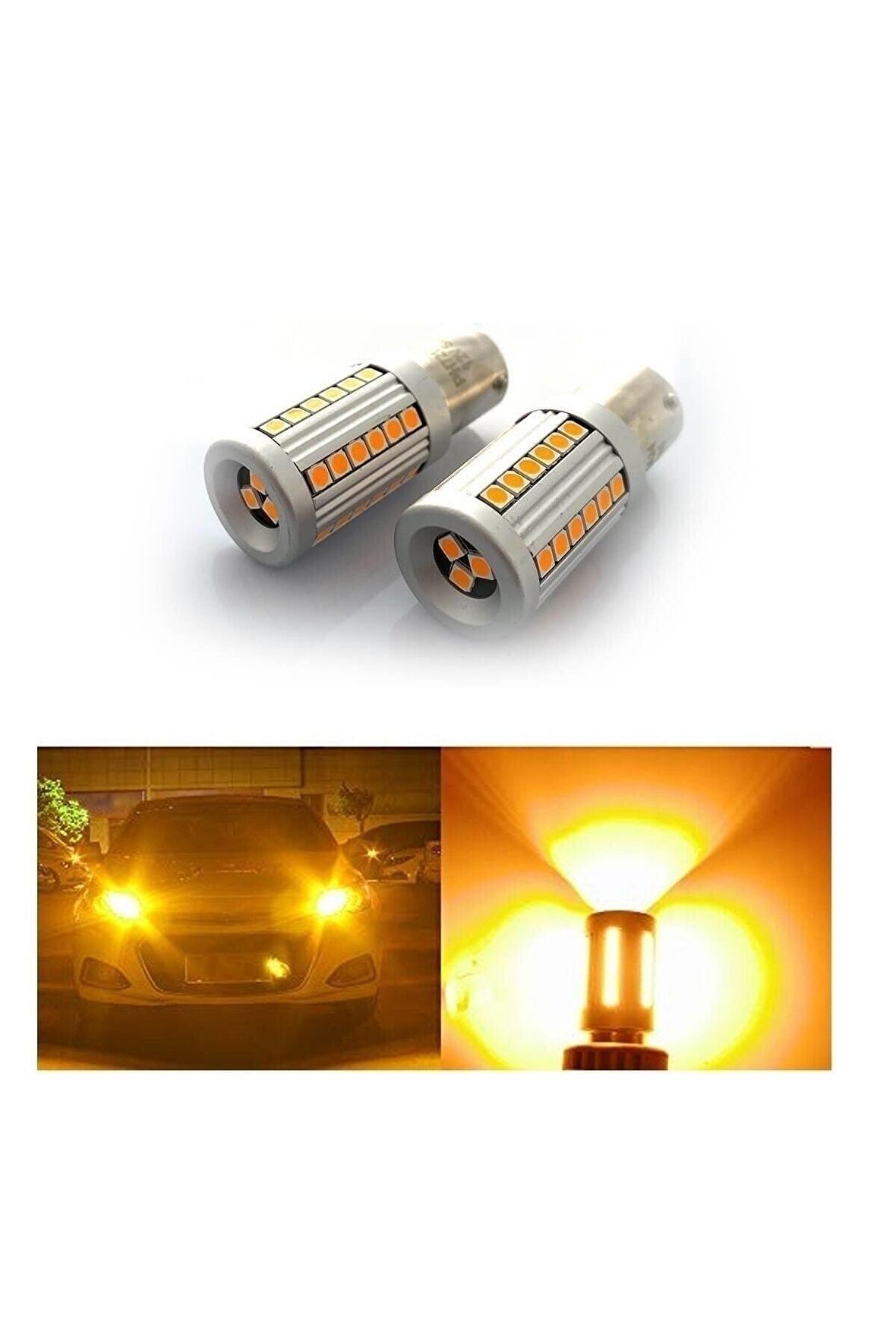 Oto Led Sinyal Ampulü Py21w Tak Kullan Ürün Ph7219sna