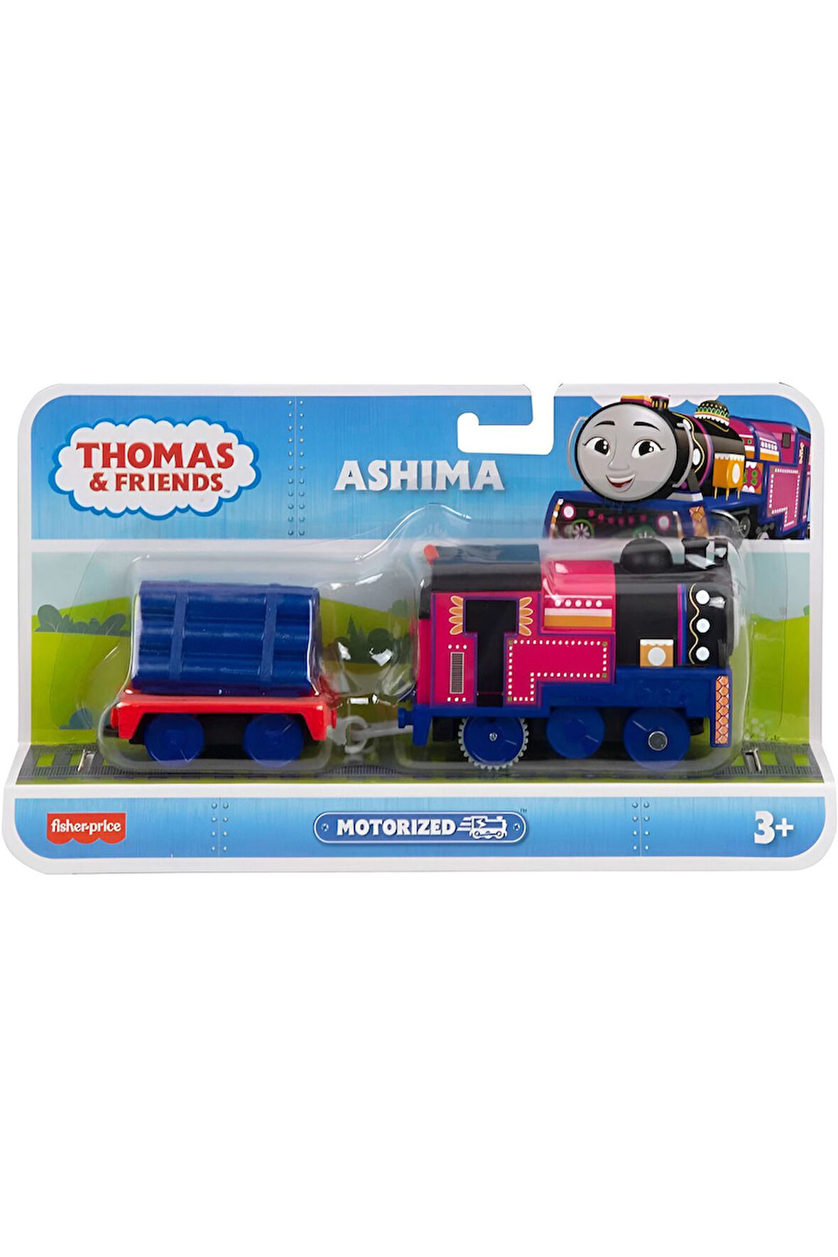 Thomas Ve Arkadaşları Motorlu Büyük Trenler ASHIMA PİLLİ MOTORLU