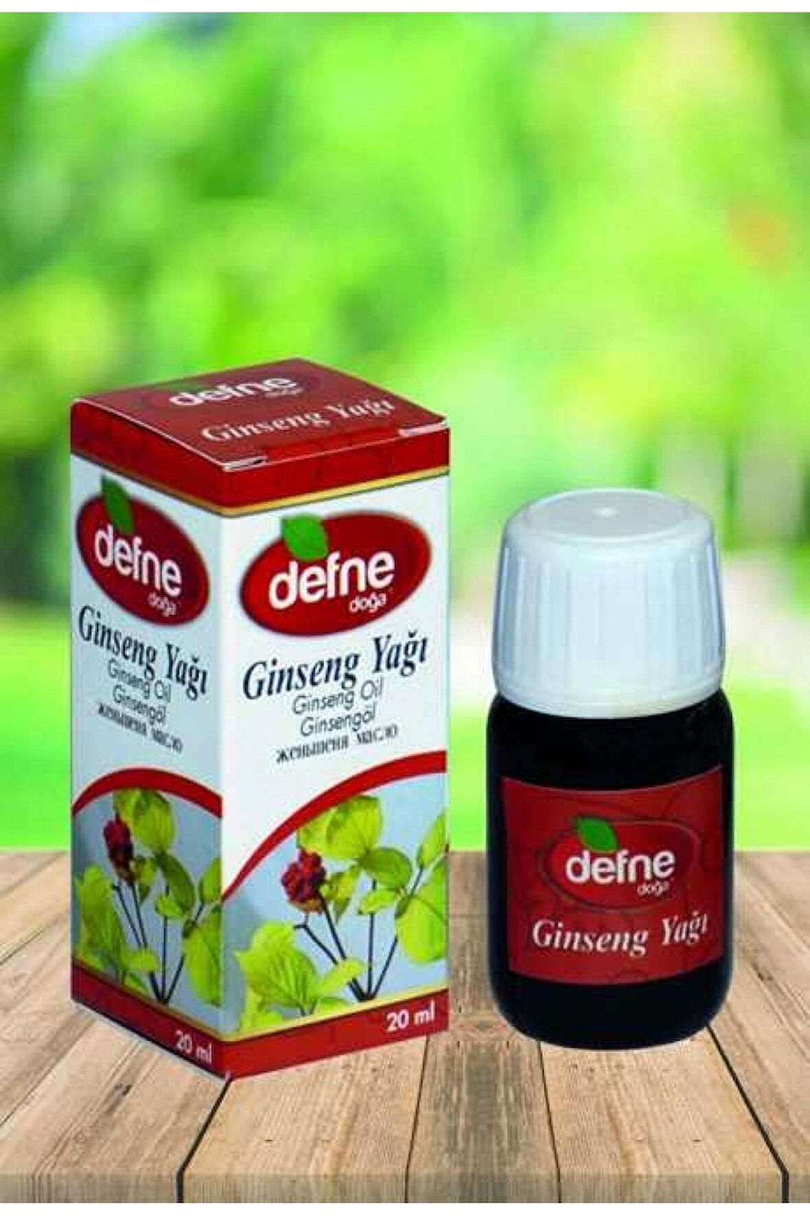 Defne Doğa Ginseng Yağı 20 ml