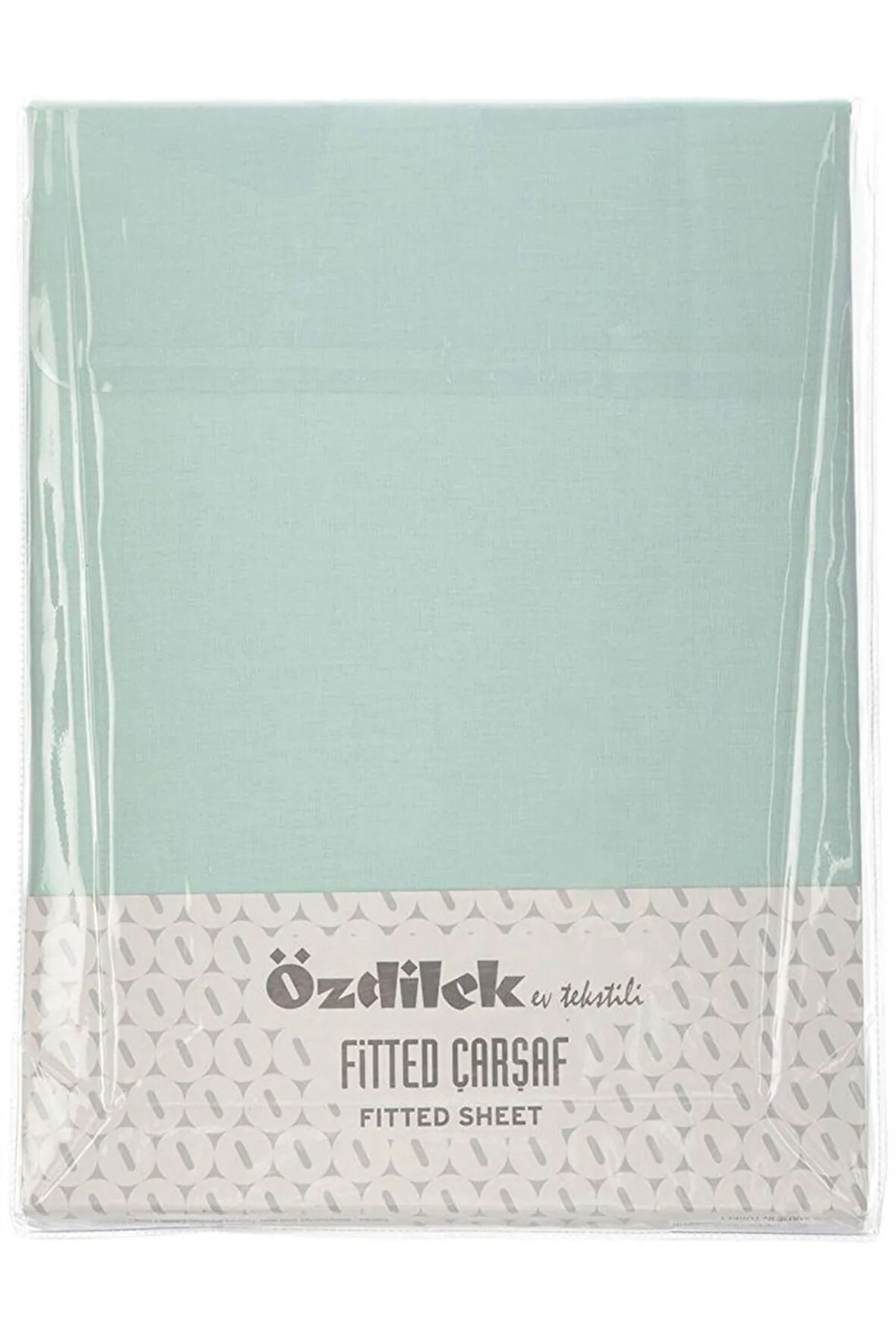Trendy Yeşil Çift Kişilik Lastikli Fitted Çarşaf 160x200+30