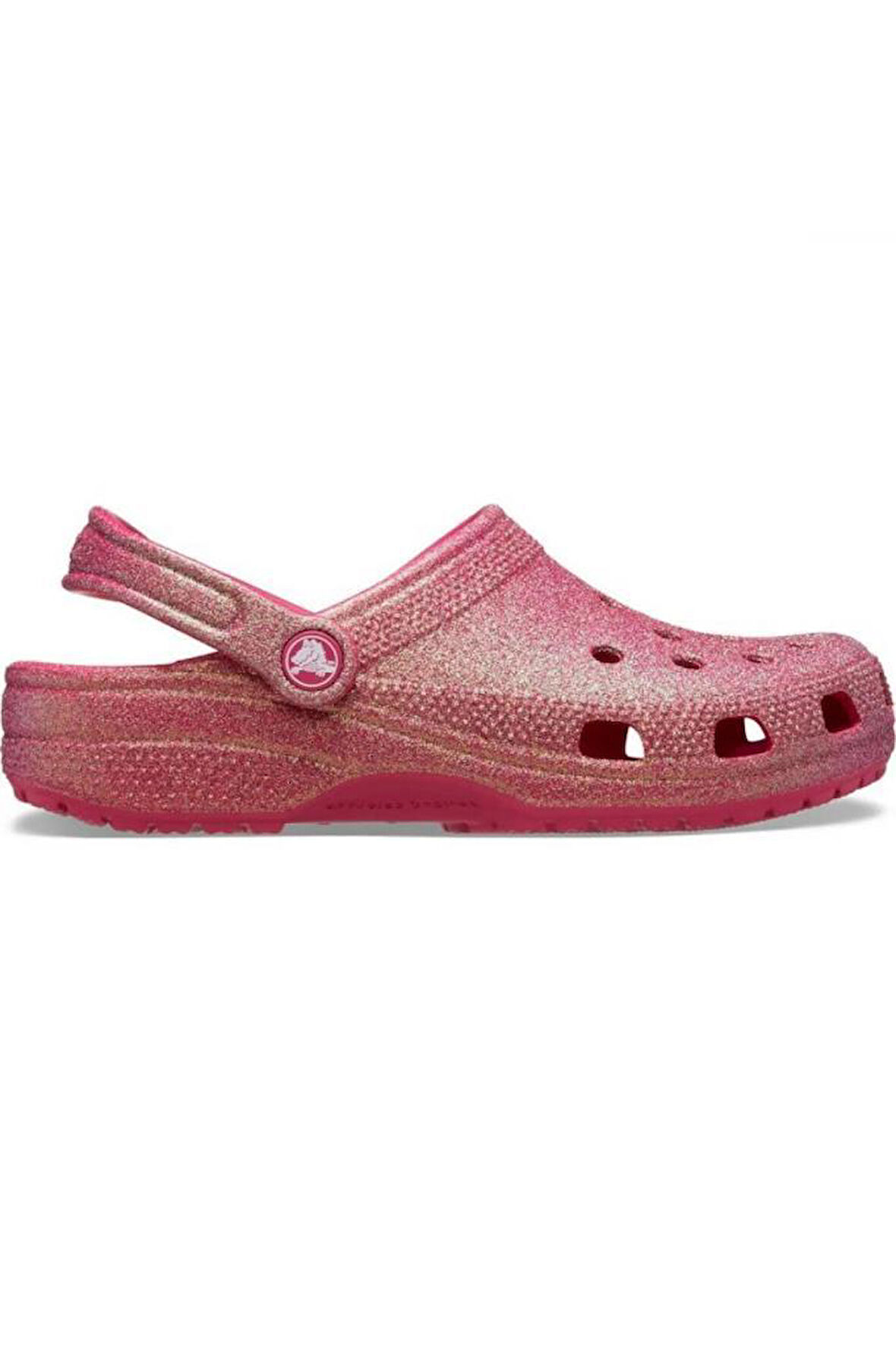 CROCS 211005-IRIDESCENT GLITTER 6ZQ-DRAGON FRUIT KADIN TERLİK