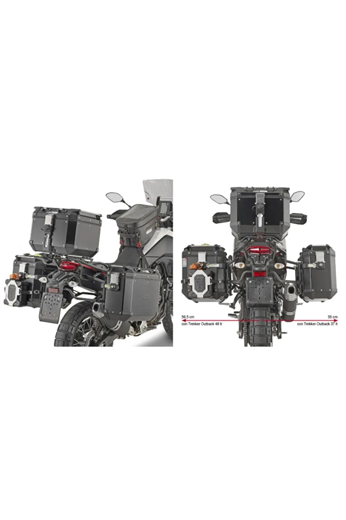 Plo2145cam Yamaha Tenere 700 (19) Yan Çanta Taşıyıcı