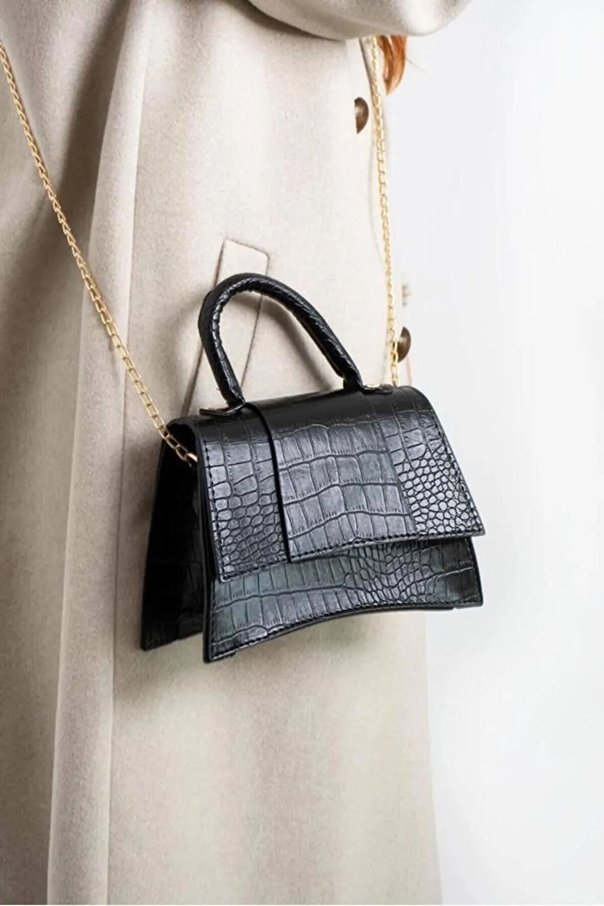 Kadın El Ve Omuz Çantası Mini City