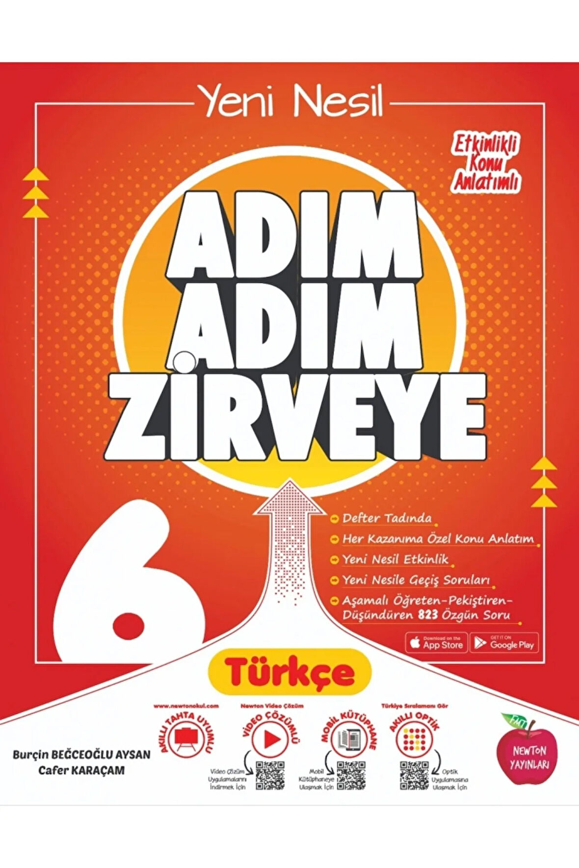NEWTON 6.SINIF ADIM ADIM ETKİNLİKLİ KONU ANLATIMLI SORU BANKASI-TÜRKÇE