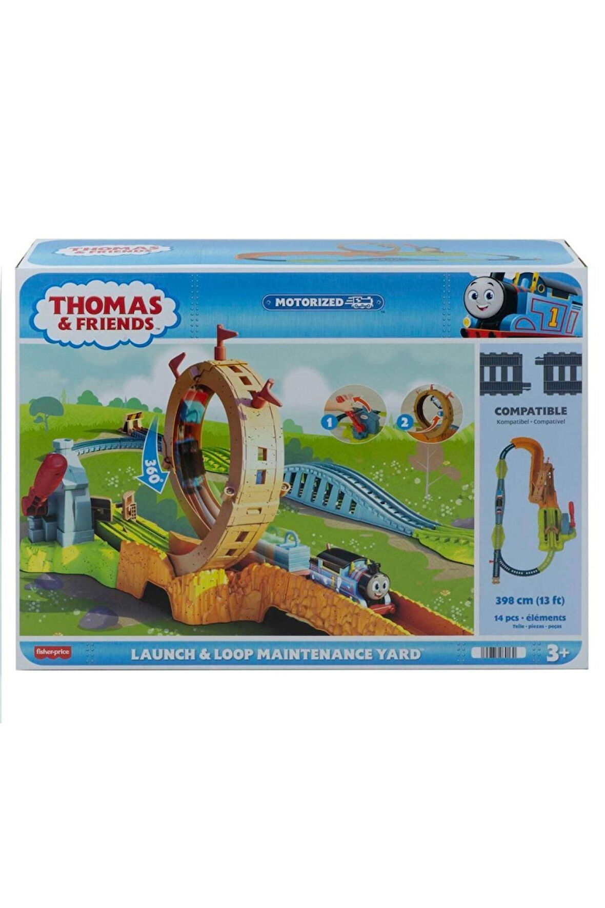 Fisher Price Thomas Ve Arkadaşları Çemberde Dönüş Eğlencesi Oyun Seti Hjl20