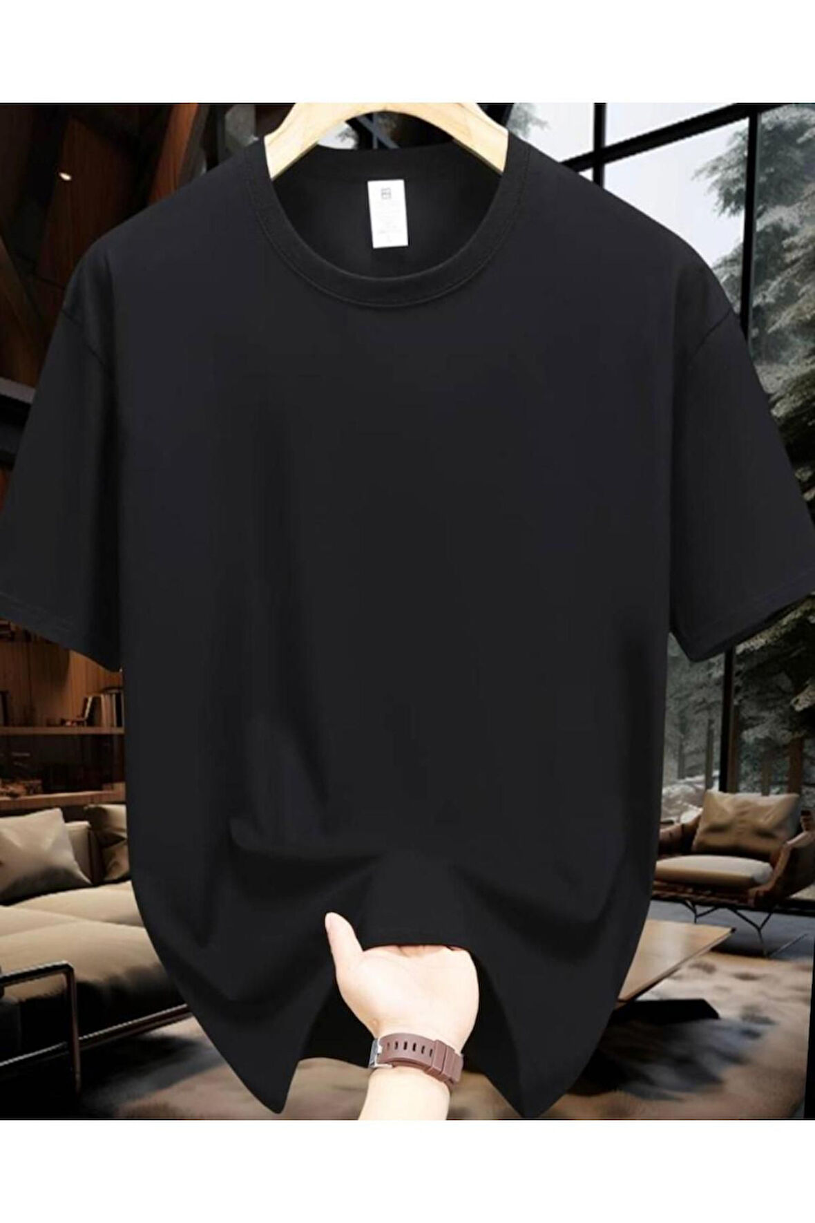 Unisex Beyaz Oversize Tshirt