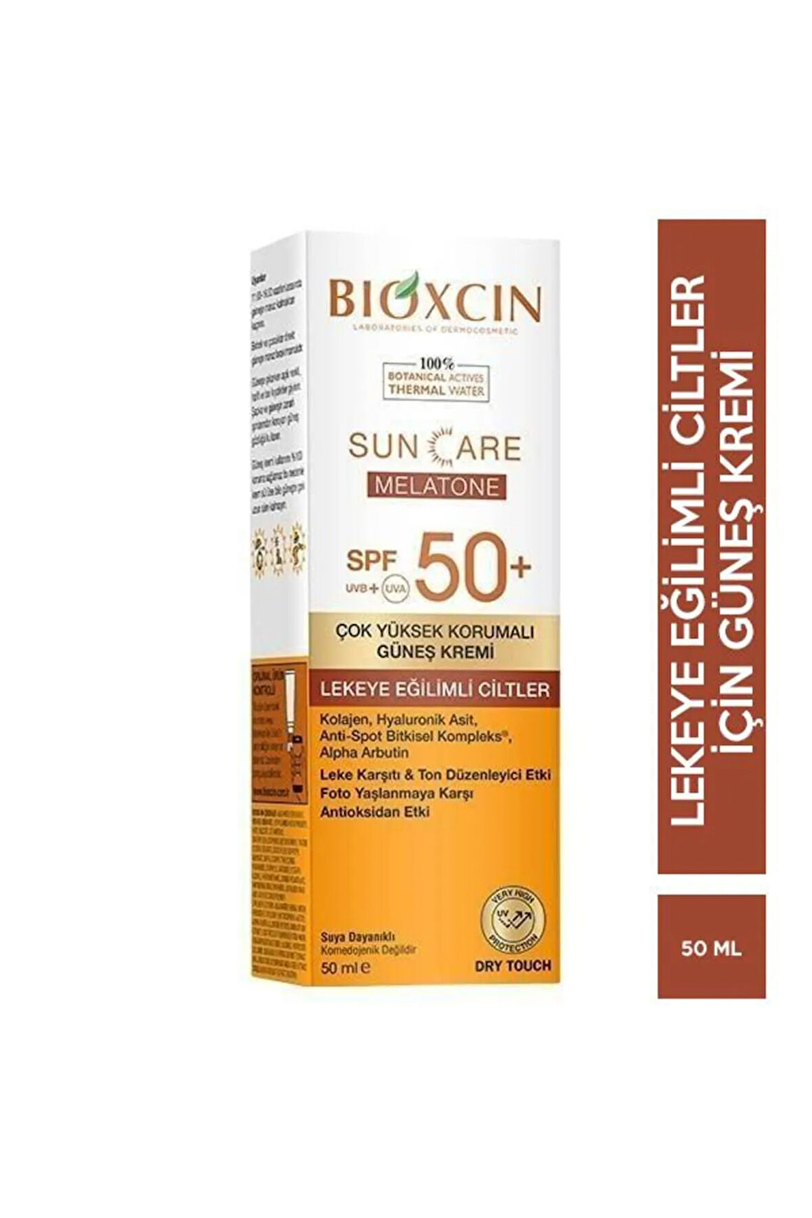 Sun Care Melatone Spf50 Lekeye Eğilimli Ciltler Için Güneş Kremi 50 ml