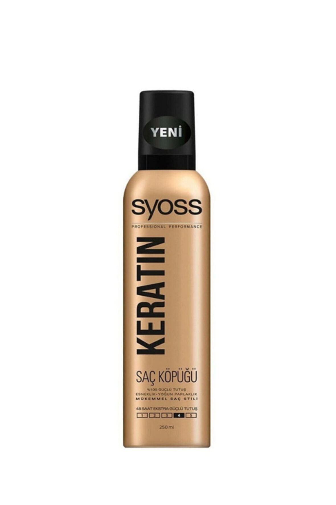 Keratin 48 Saat Ekstra Güçlü Tutuş 4 Saç Köpüğü 250 ml