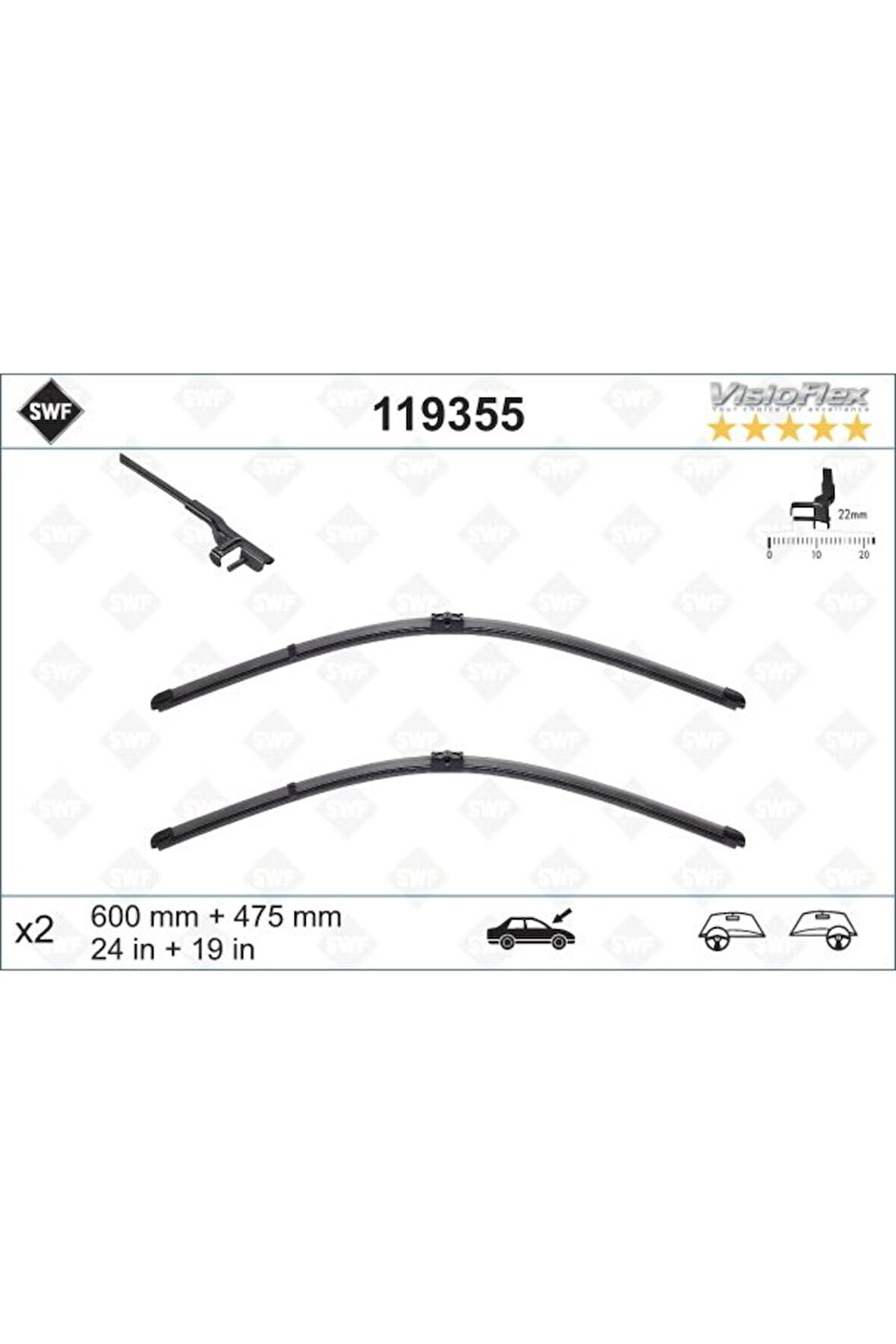 X Silecek Süpürgesi Ön Golf5-jetta-caddy 600×475 Mmval-119355 1k0998002a 1k0998002a