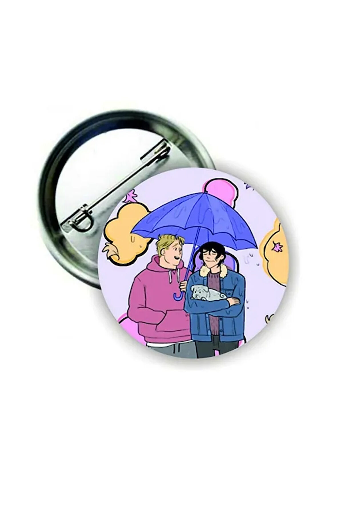 Heartstopper / Kalp Çarpıntısı Buton Rozet