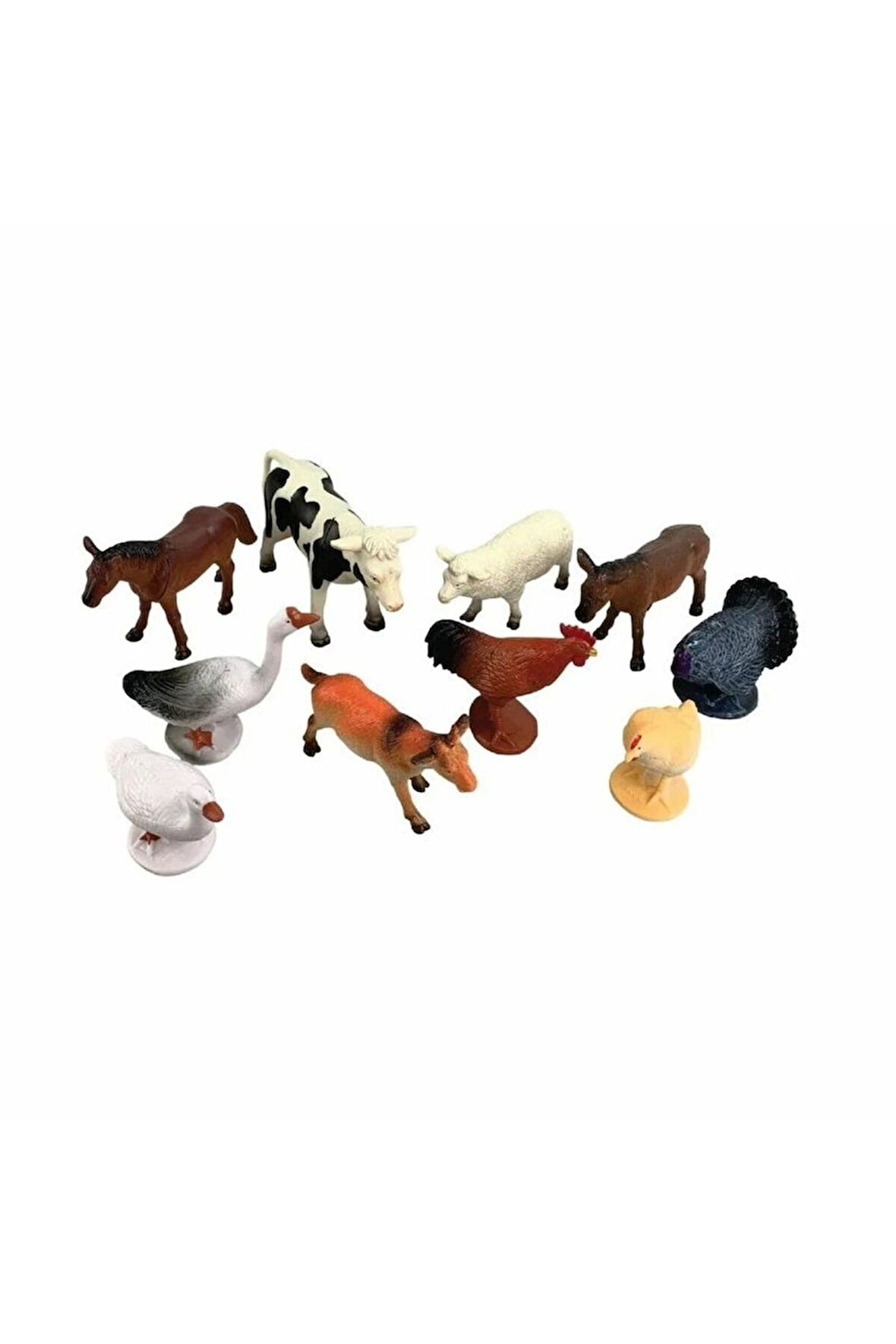 Kutulu 10 Parça Çiftlik Hayvanları Seti
