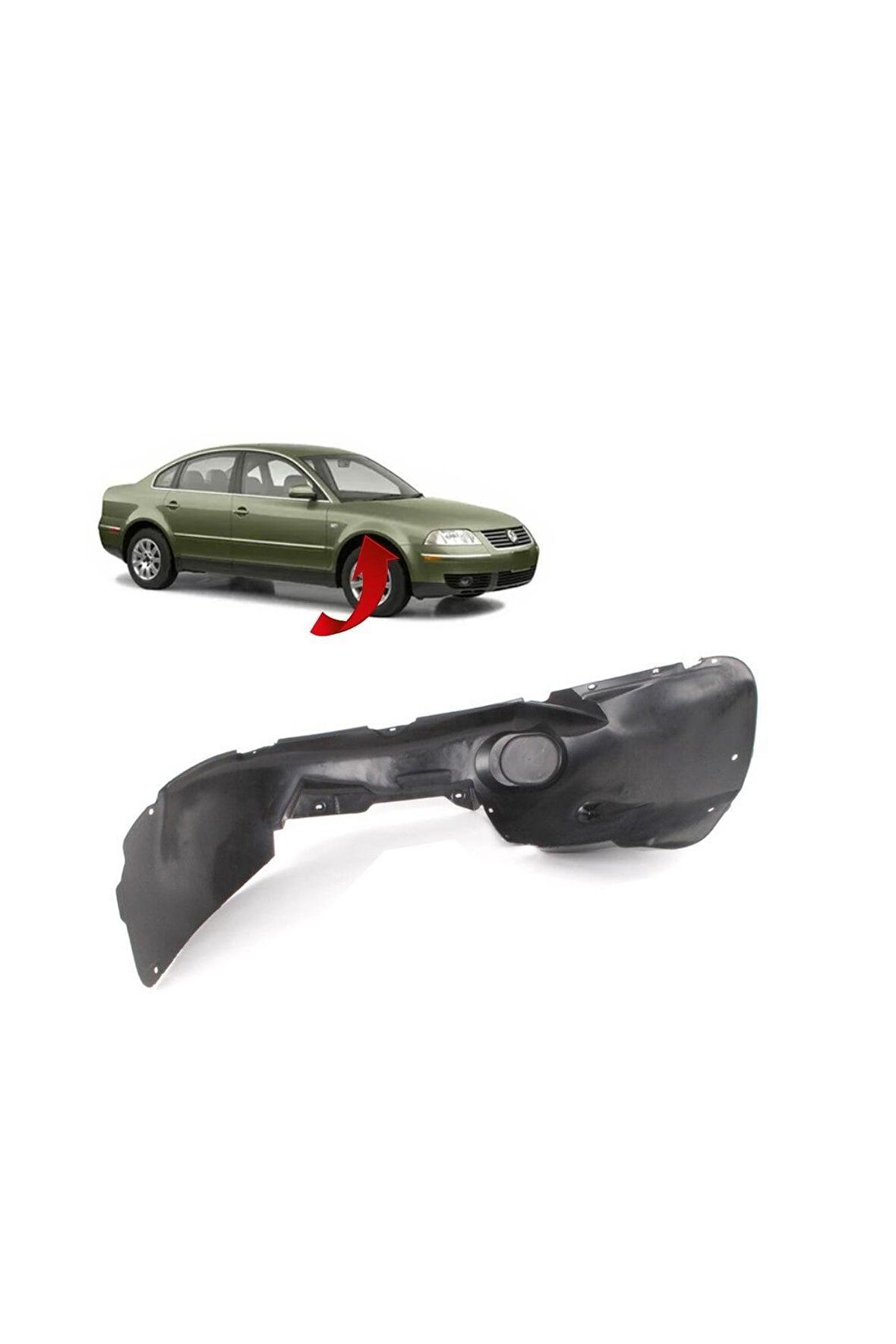 Vw Passat B5.5 Sağ Çamurluk Davlumbazı 2001-2005 Uyumlu 3b0809958a