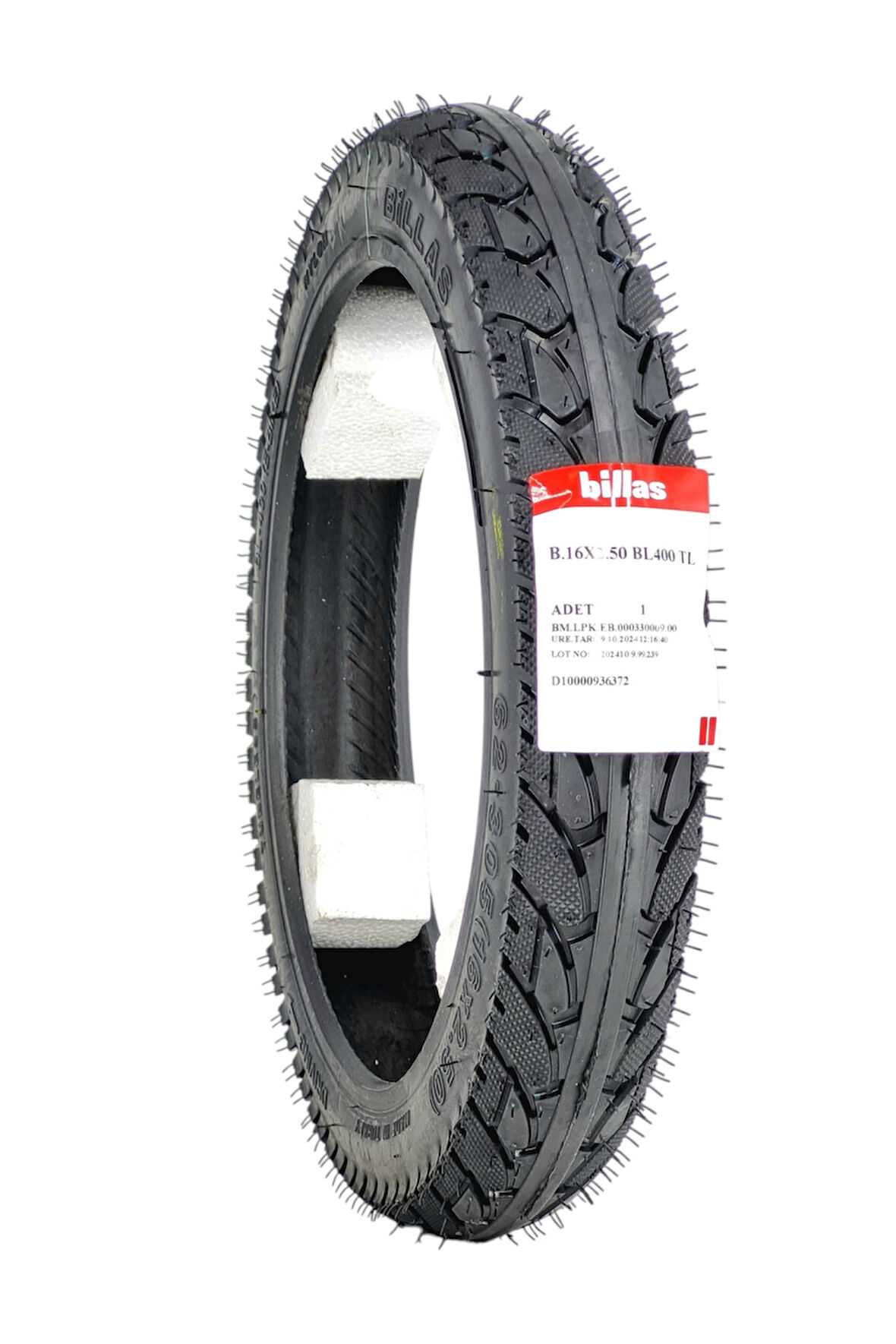 16X250 (62-305) TL (TUBELESS - DUBLEKS) LASTİK