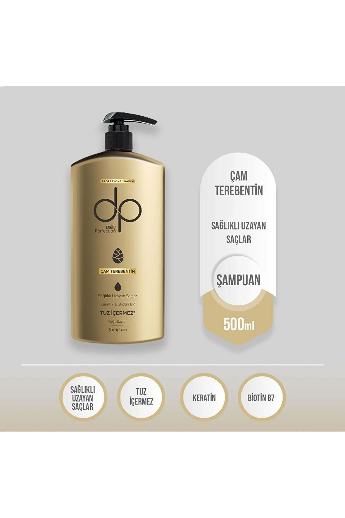Cam Terebentın Sampuan 500 ml