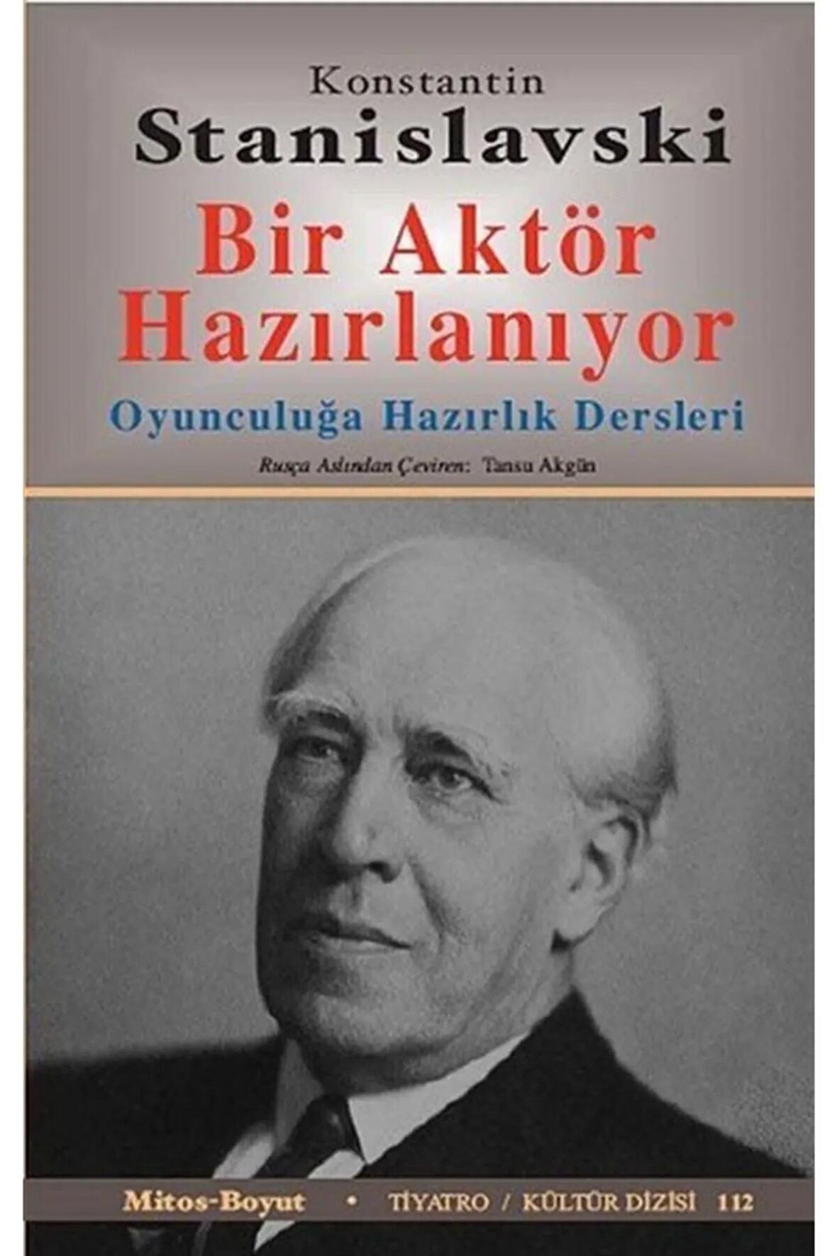 Bir Aktör Hazırlanıyor  Oyunculuğa Hazırlık Dersleri Konstantin Stanislavski