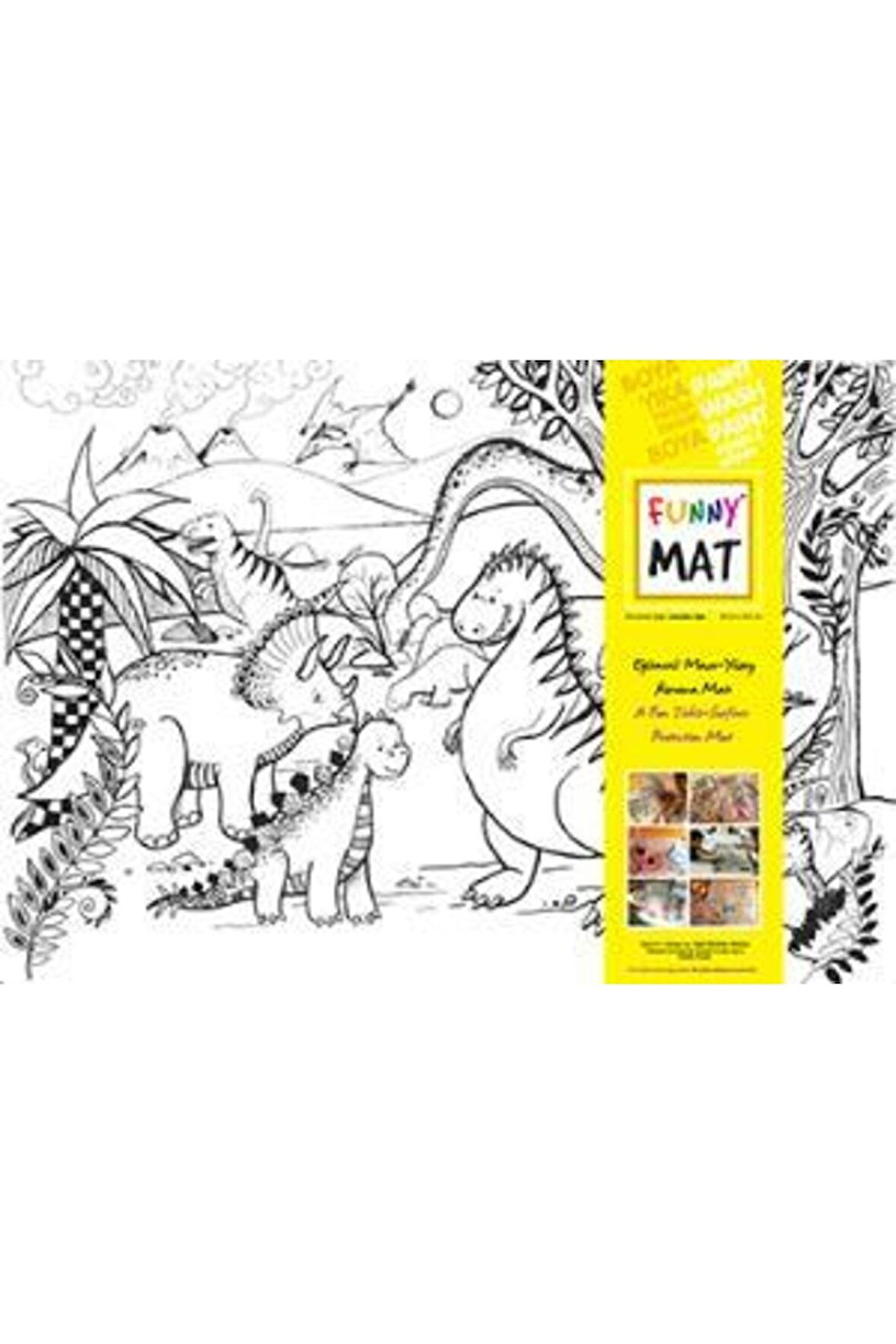 Funny Mat Dinozorlar Çağı 335X48Cm Kolektıf