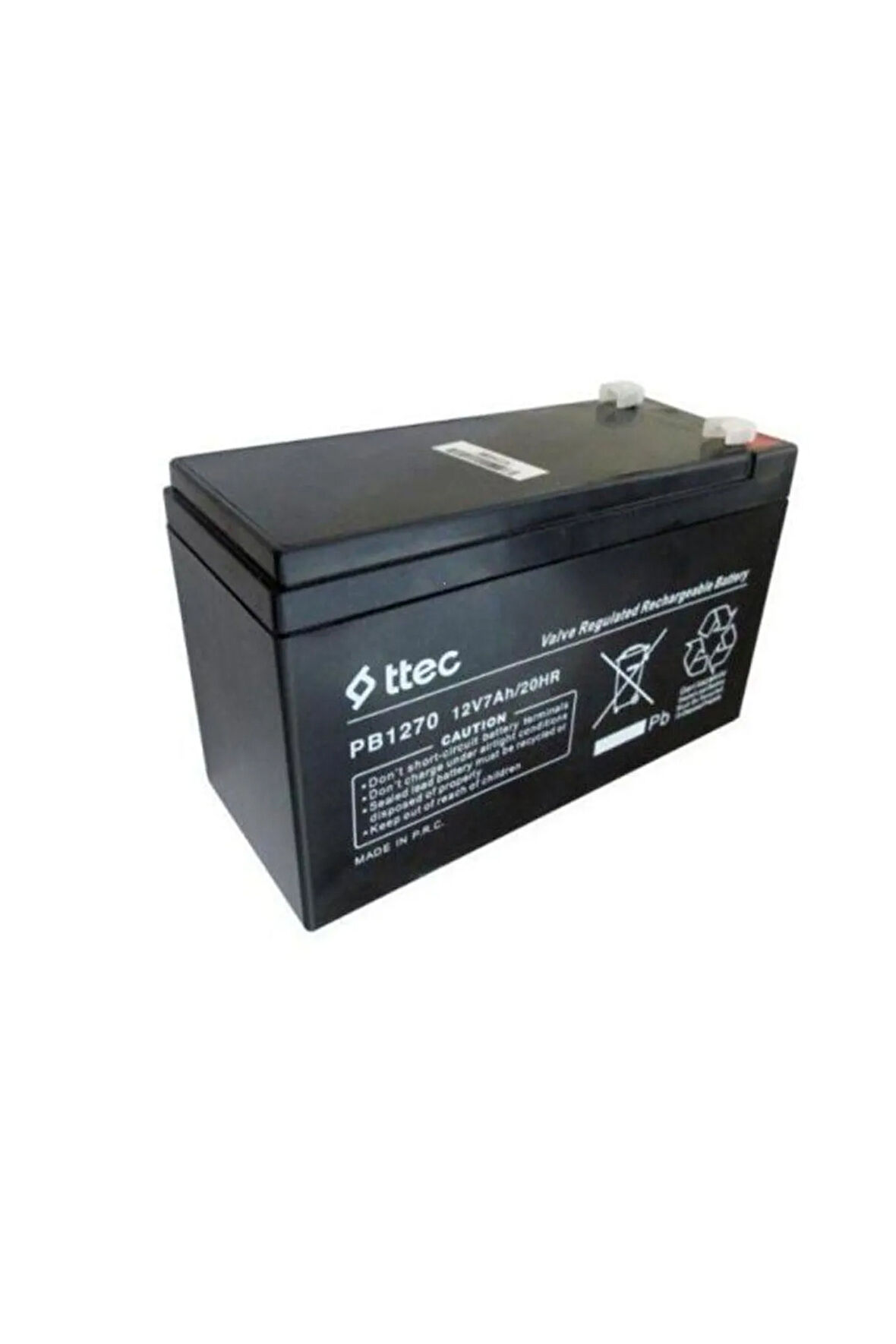 Black/siyah 12v 7 Ah Akü Kurı Bakımsız Akü 2021 Üretimli Güncel 12v7ah