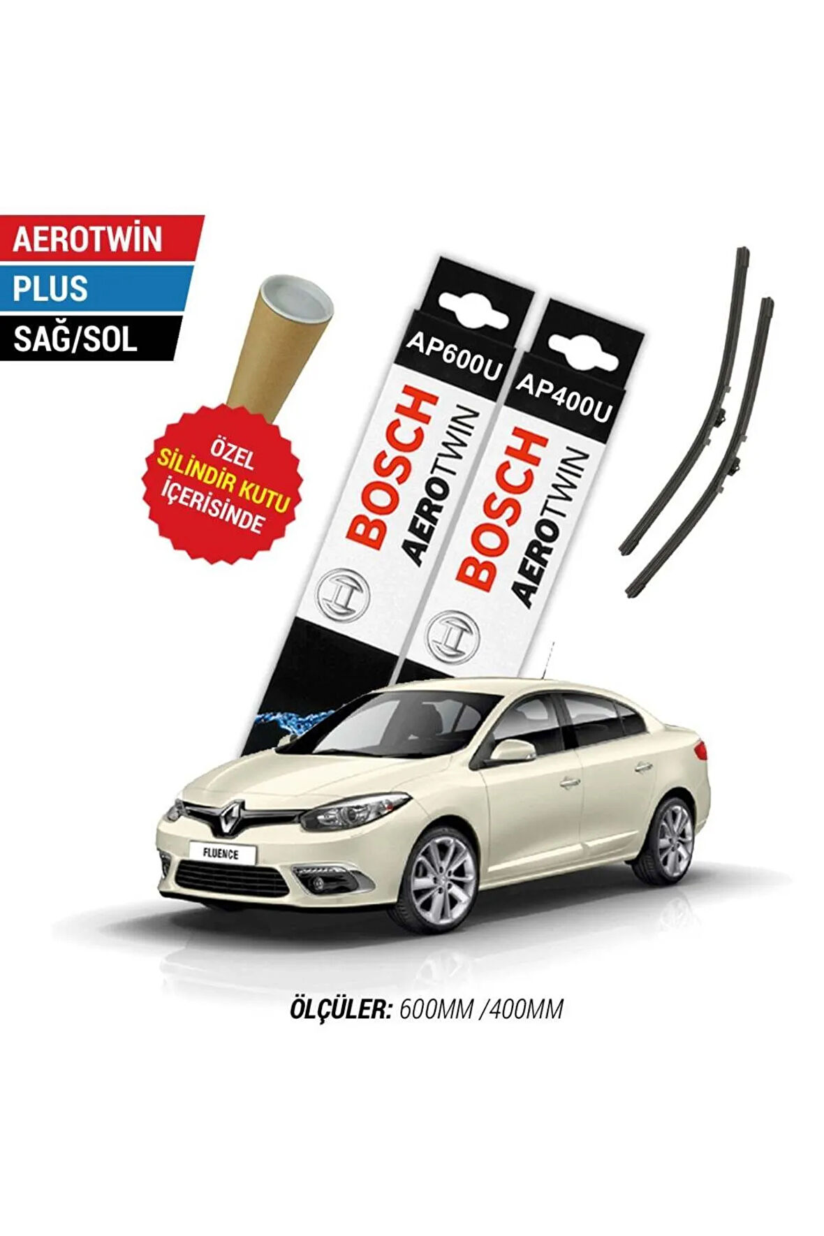 Renault Fluence Silecek (2010-2017) Bosch Aerotwin Plus