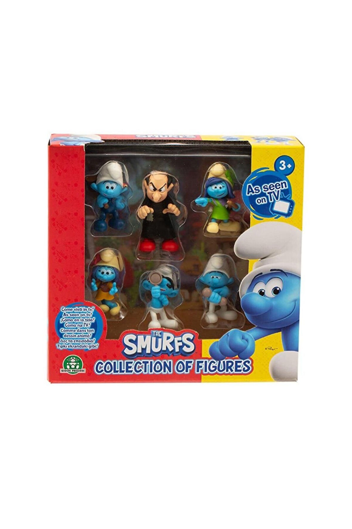 PUF14000 Şirinler 6lı Figür Set