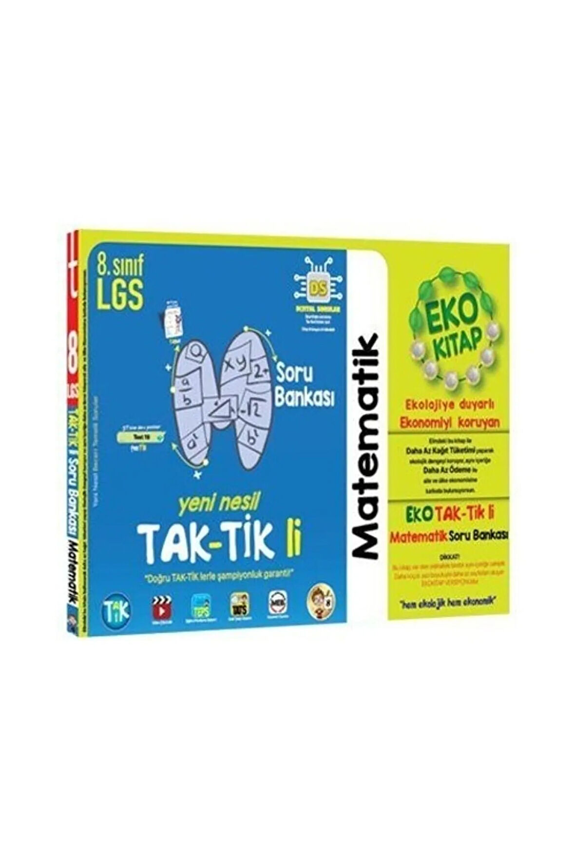 Tonguç 8. Sınıf Matematik Eko Taktikli Soru Bankası