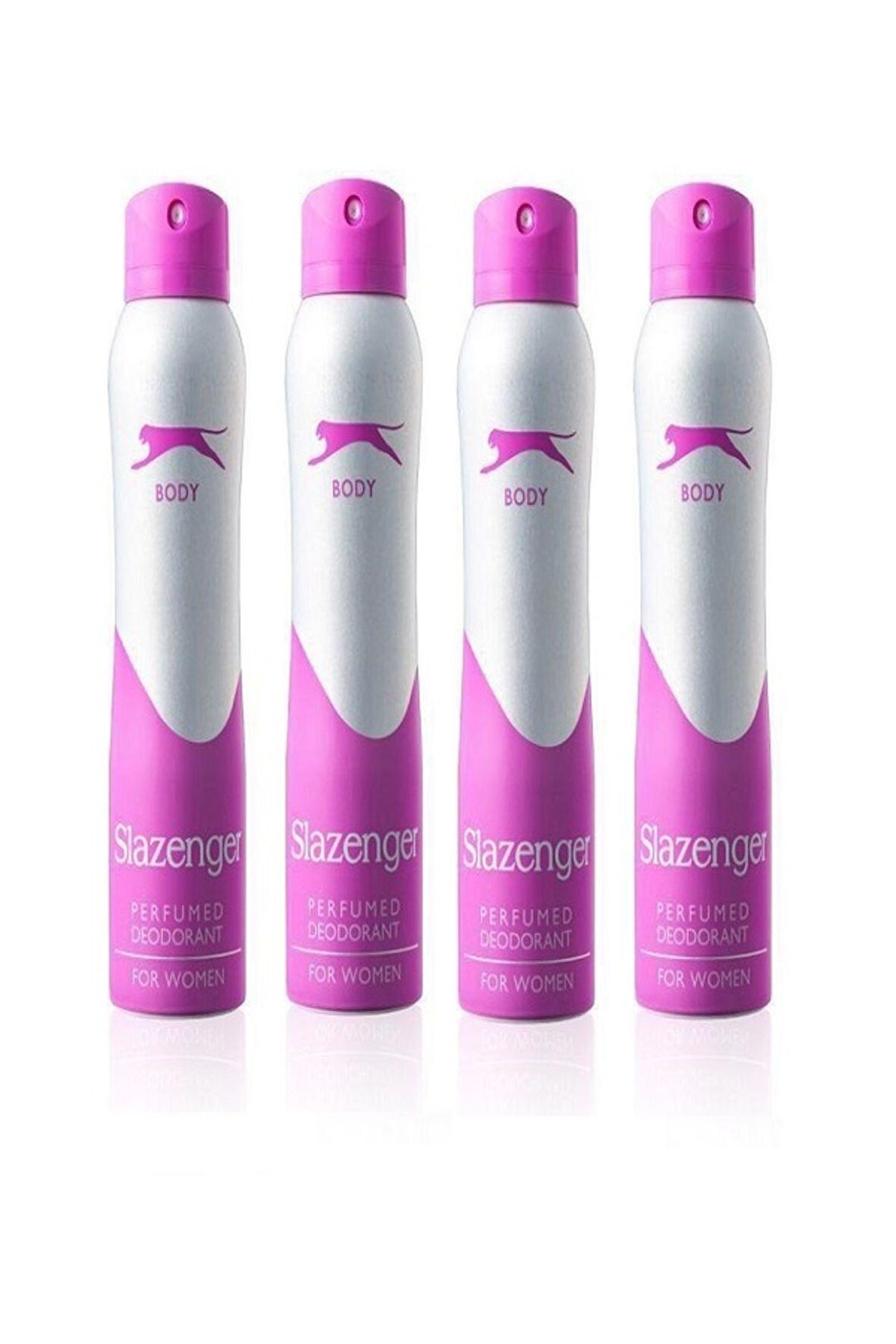 Slazenger Deodorant Pembe Women 150 ML 4LÜ