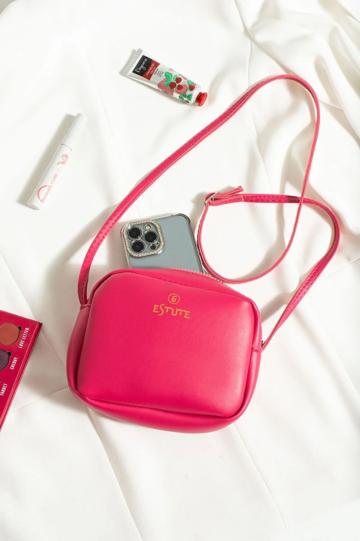 Kadın Mini Urban Çapraz Askılı Fermuarlı Ayarlanabilir Askılı El Ve Kol Omuz Çantası