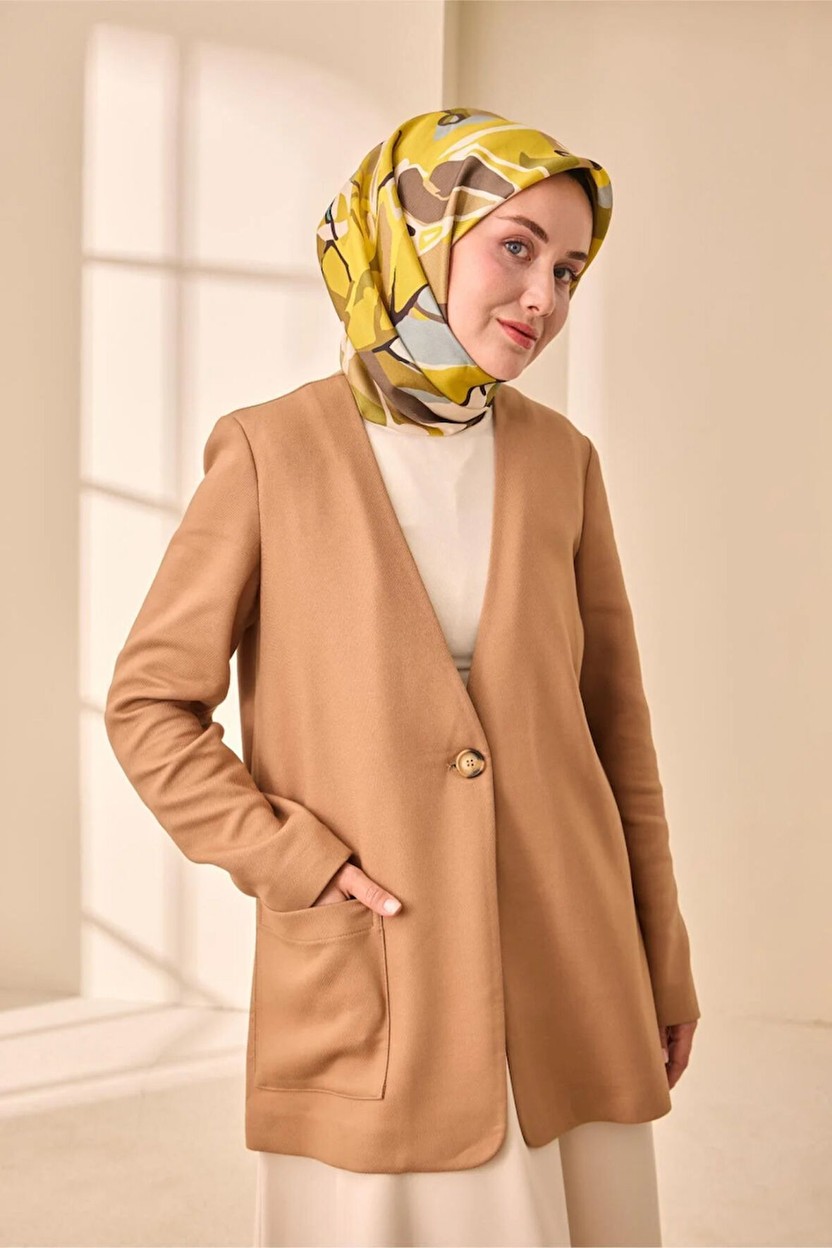 Twill İpek Eşarp 11475-25