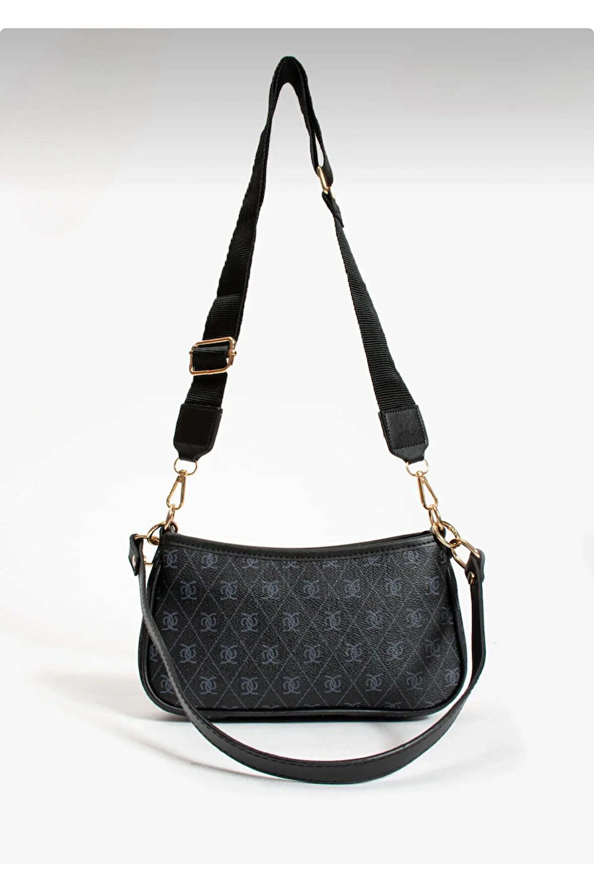 Kadın desenli omuz çantası