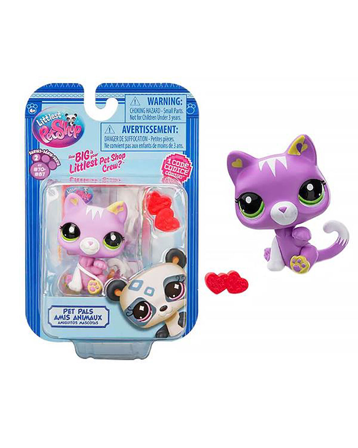 Littlest Pet Shop Minişler Tekli Paket S2 Kedi 74