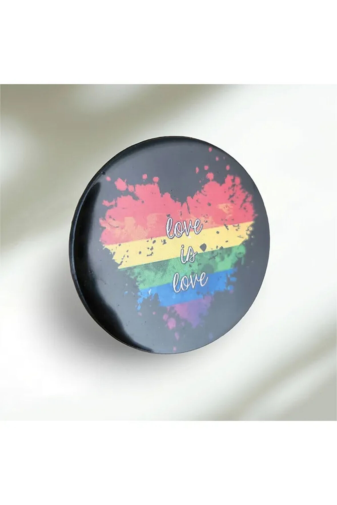 Love Is Love Gökkuşağı Buton Rozet
