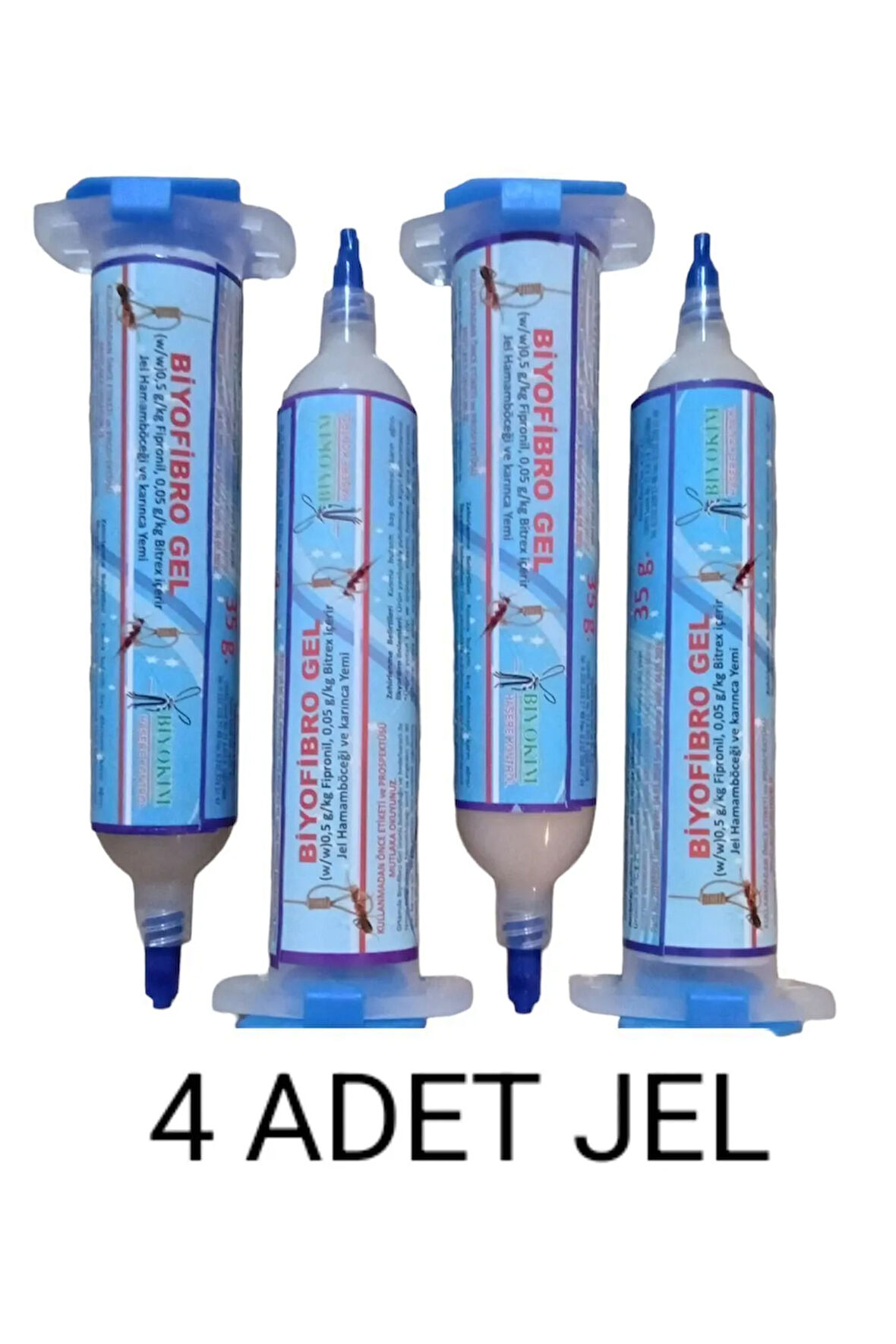 Biyofibro Hamam Böceği Jeli 35 G ( 4 Adet)
