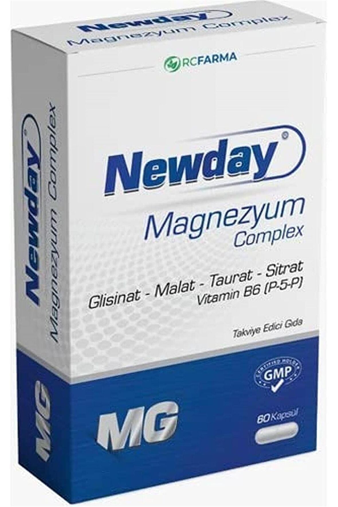 Newday Magnezyum Complex 60 Kapsül