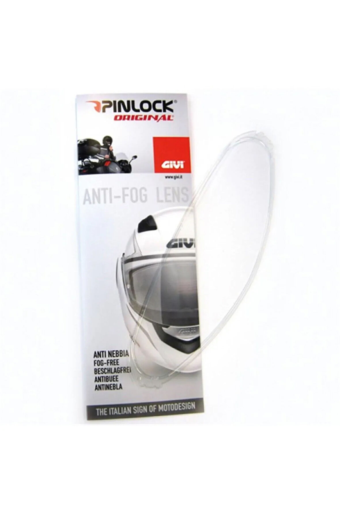 Z2261r Universal Kask Buhar Camı - Pinlock (SİLİKONLU)