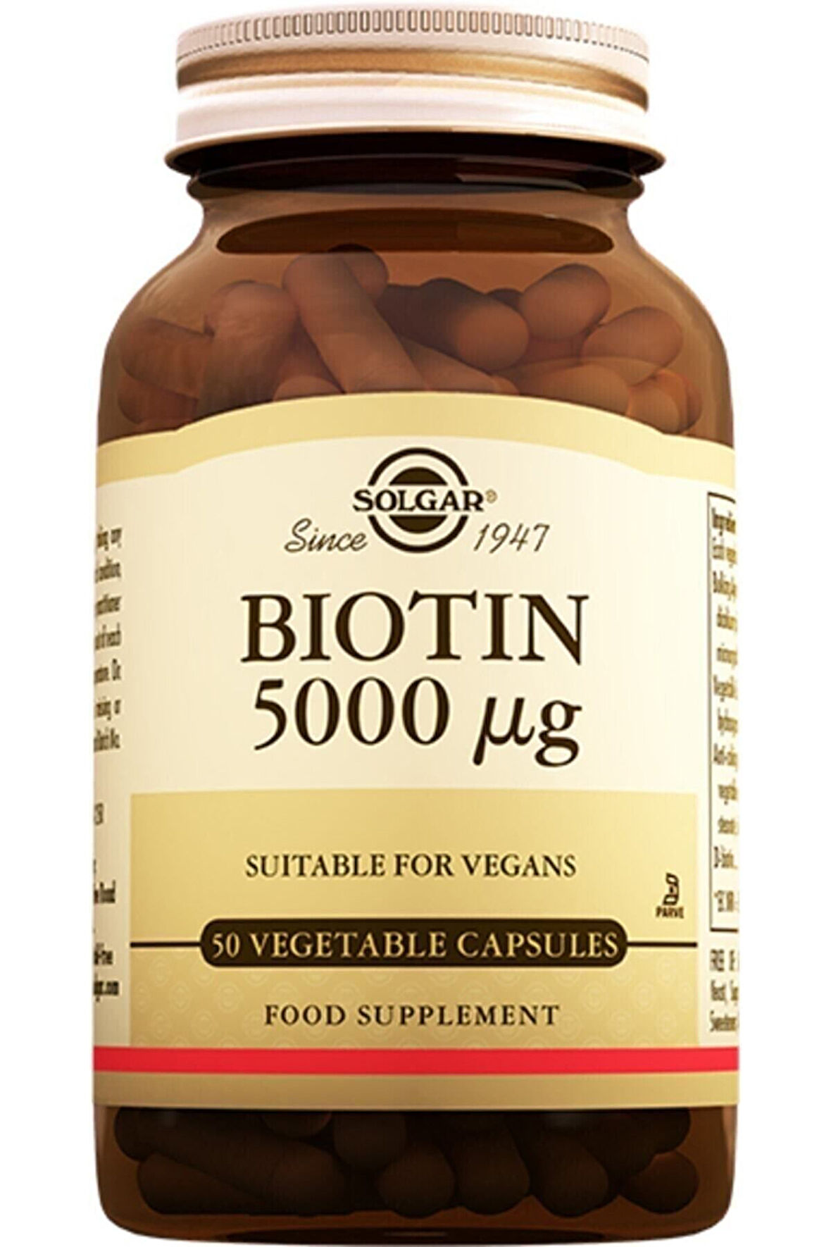 Biotin 5000 Mg 50 Kapsül