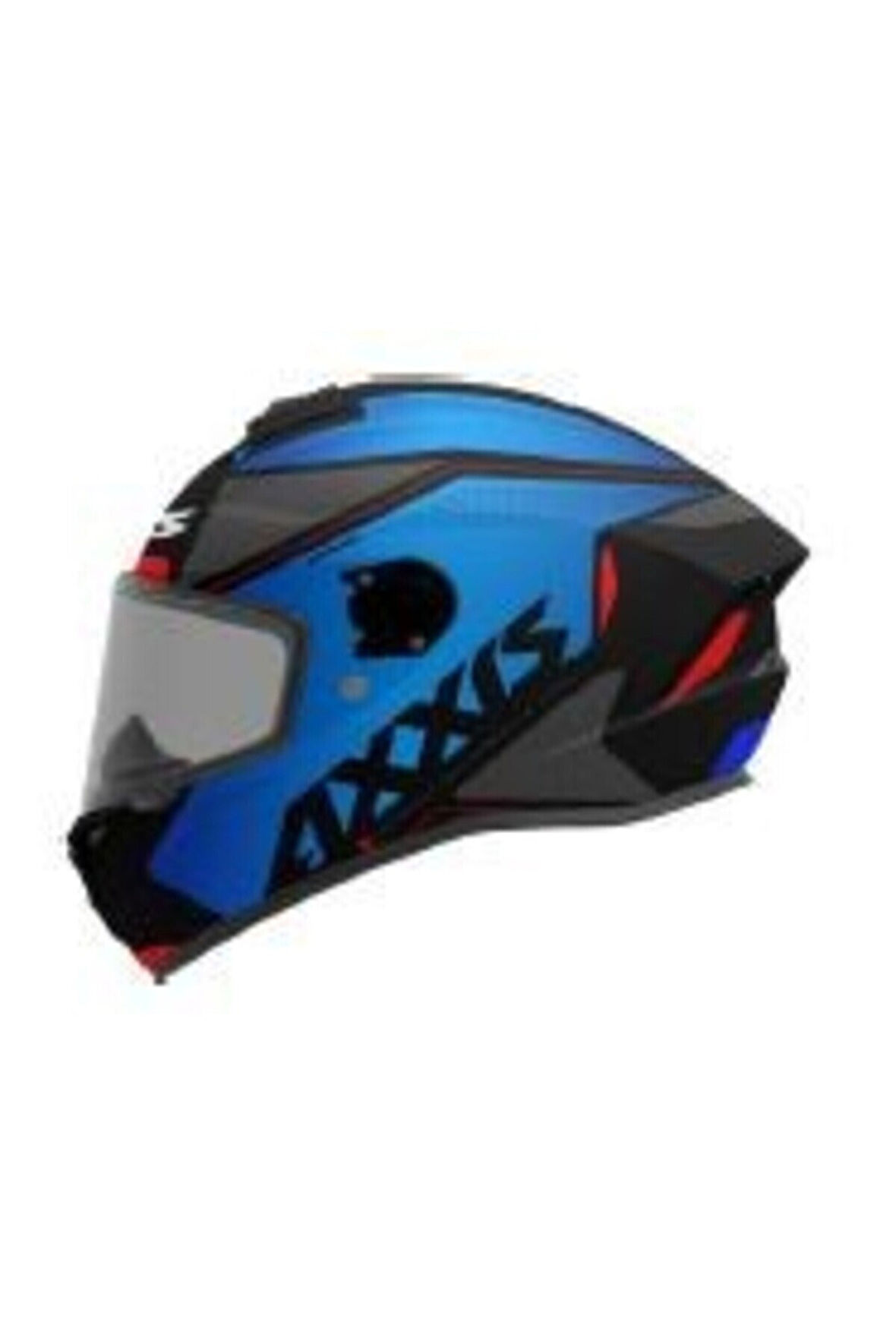 AXXIS Draken S Gear E7 Matt Blue+ Black Visor