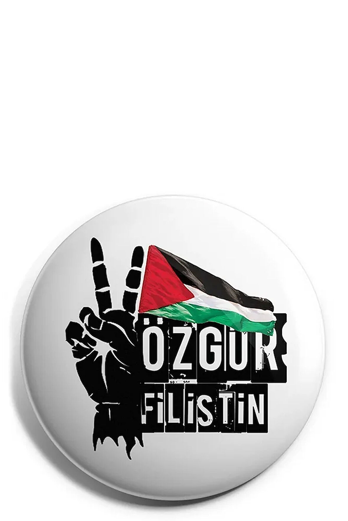 Özgür Filistin Kudüs Gazze Hanzala Bayrak (1 Adet Rozet)