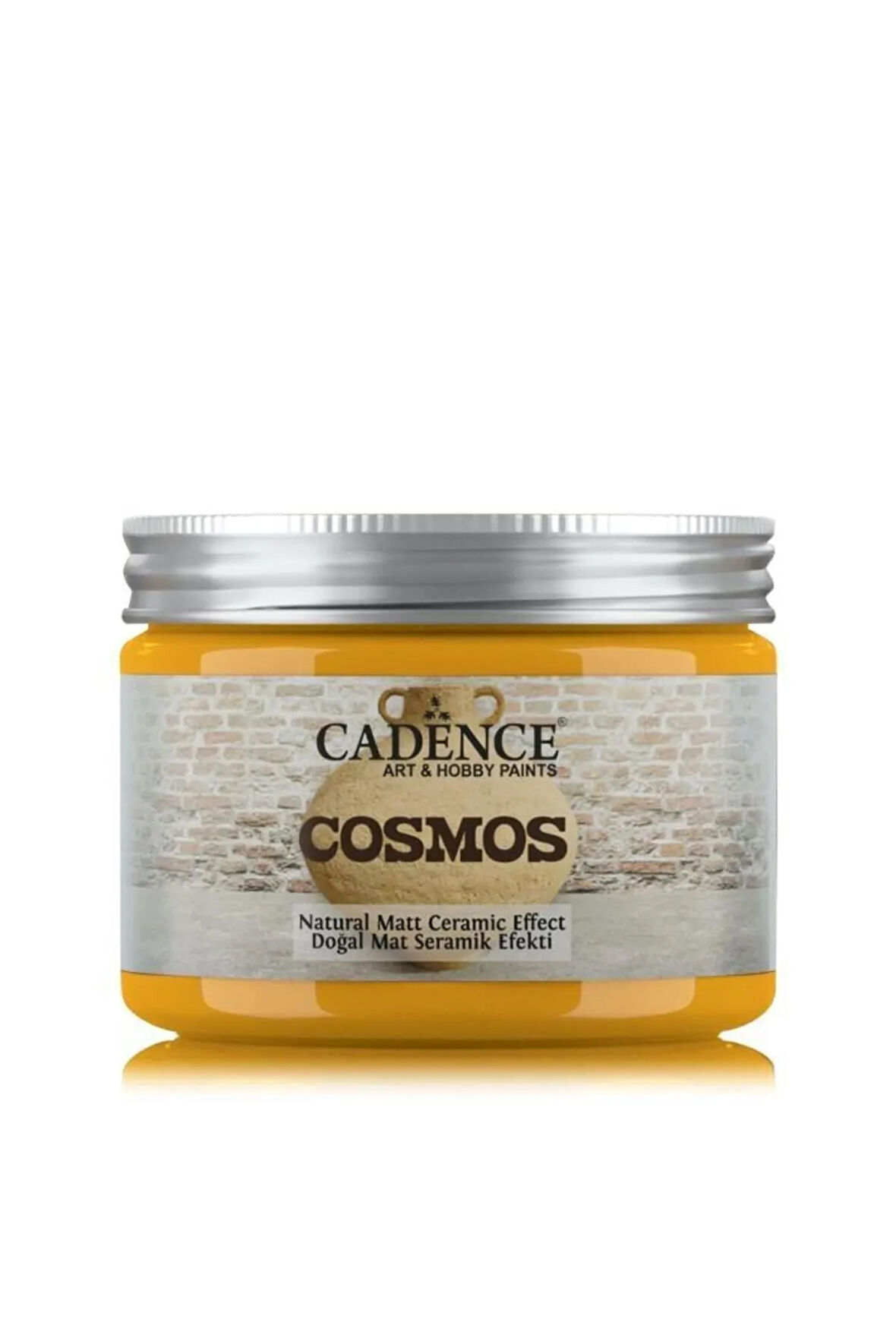 Cosmos Doğal Mat Seramik Efekti Cs03 Sarı 150ml