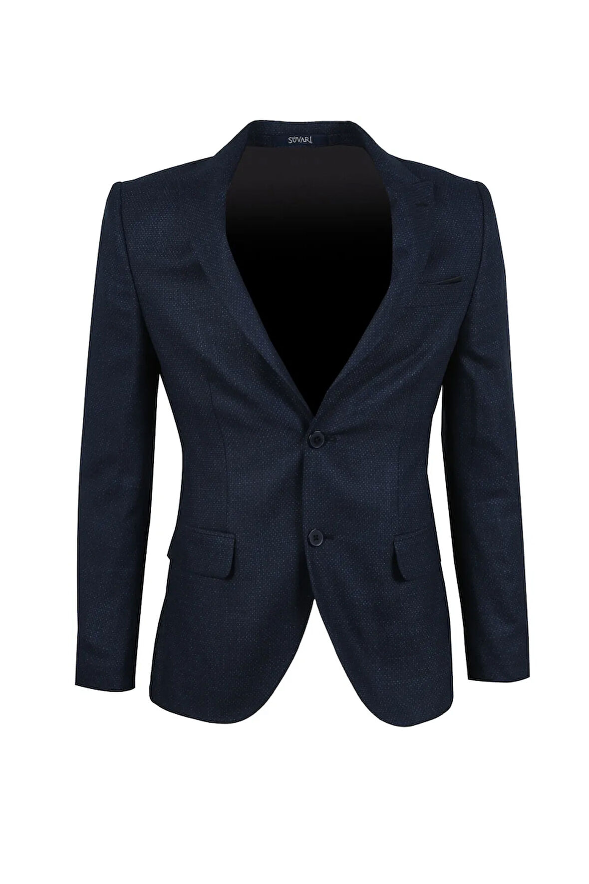 Normal Bel Slim Fit Mavi Erkek Takım Elbise Tk1006900247