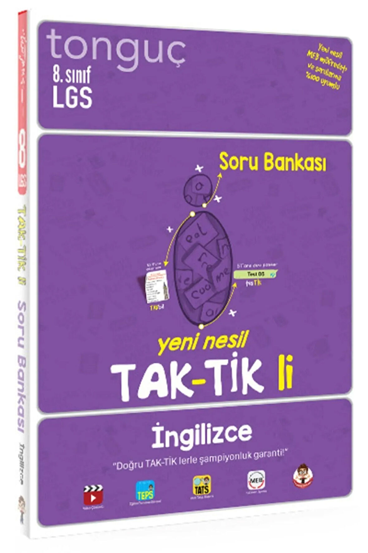 Tonguç 8. Sınıf Ingilizce Taktikli Soru Bankası