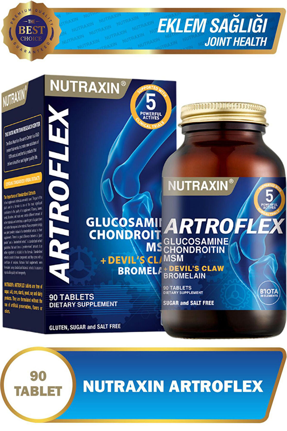 Nutraxin Artroflex Glukozamin 90 Tablet